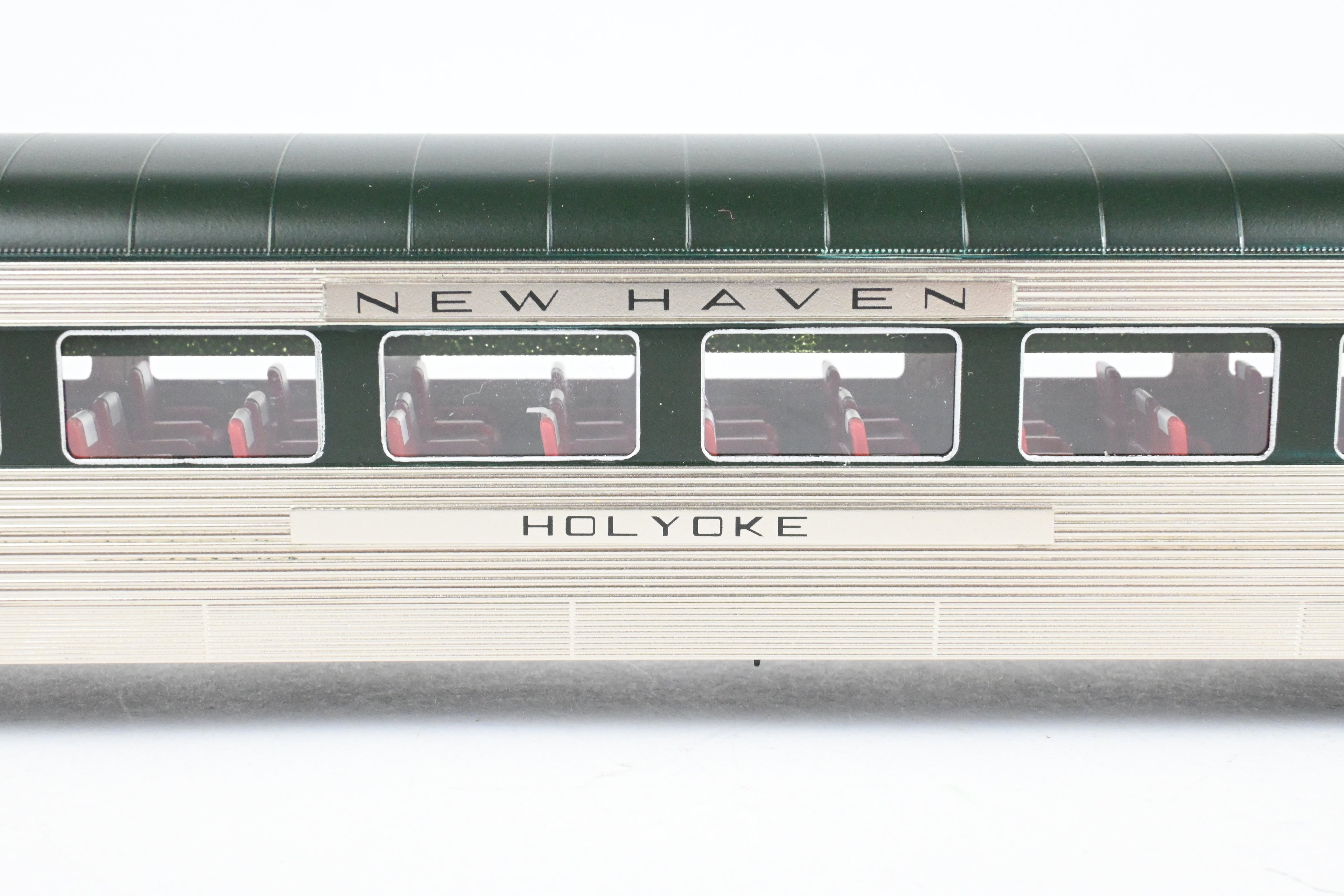 HO Scale Brass Model Railway Classics New Haven City Series Parlor Car - FP Holyoke No. 319, 1948 Era Merchants Limited Edition