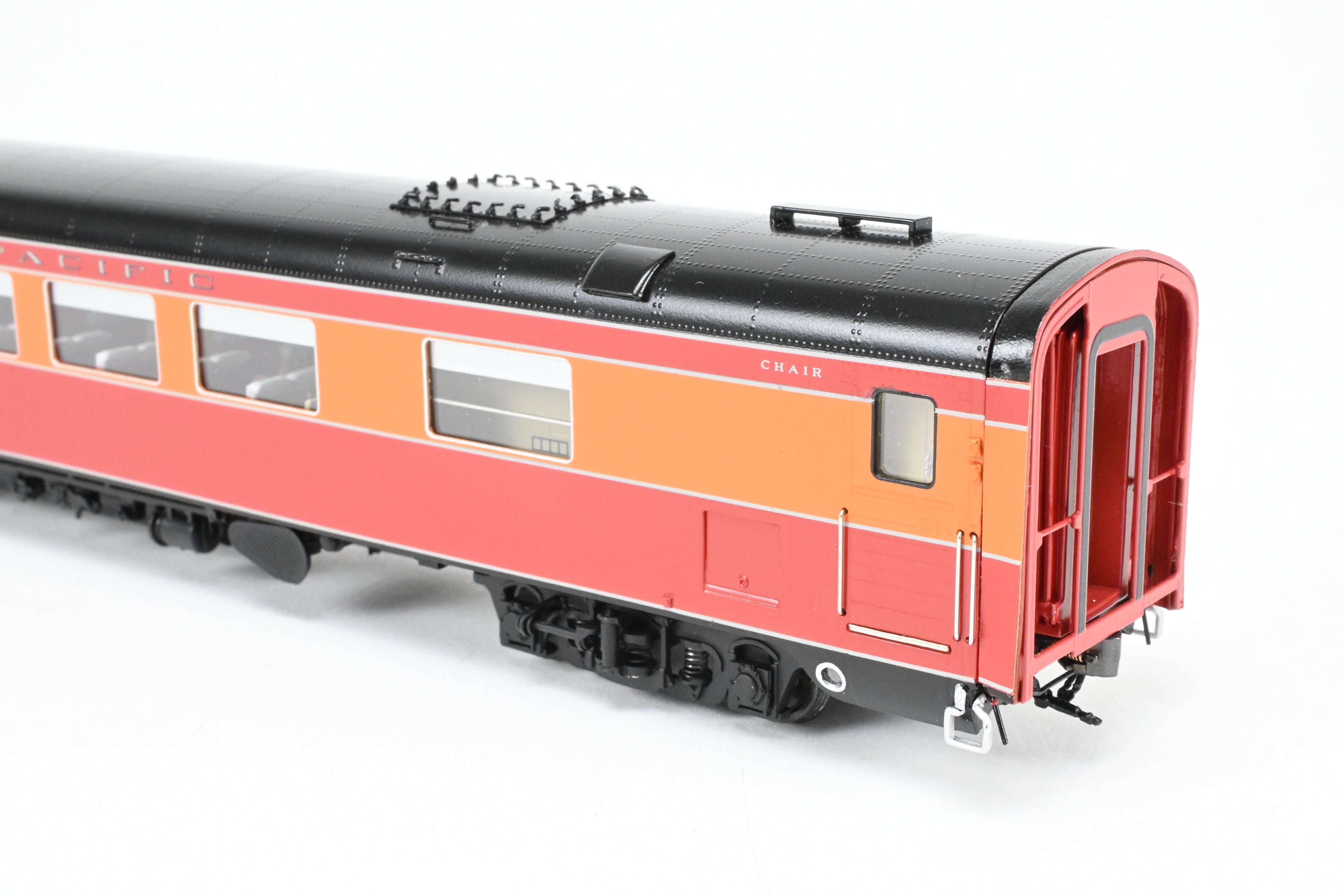 HO Scale Brass CON CIL Model Train Cars - Challenger Imports Special Edition - Southern Pacific 1955 Shasta Daylight 3-Pack B Add-On Set with Front Part