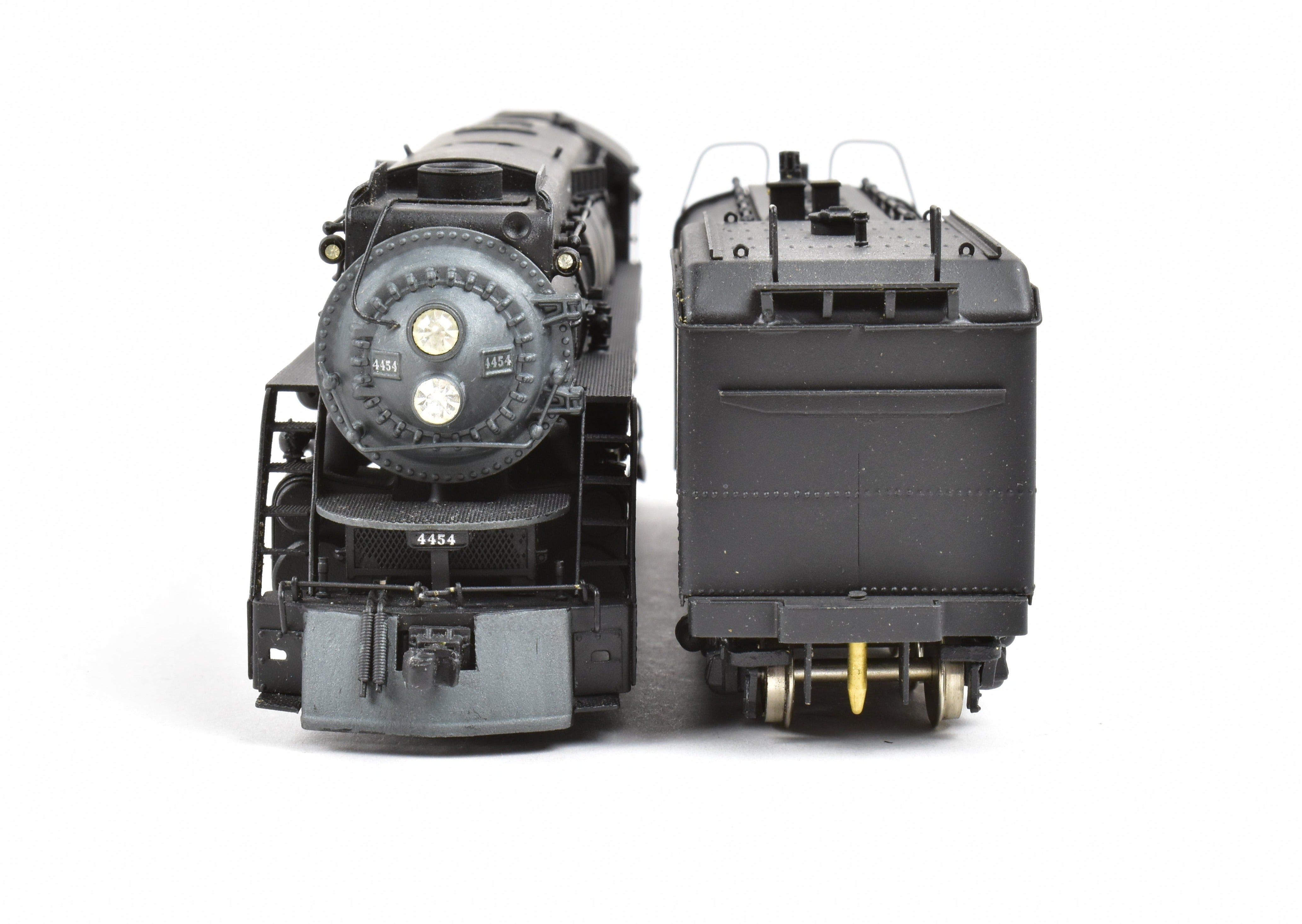 HO Scale Brass Model Train - Balboa SP Southern Pacific GS - 4 4 - 8 - 4 De - Skirted and Custom Painted Locomotive No. 4454
