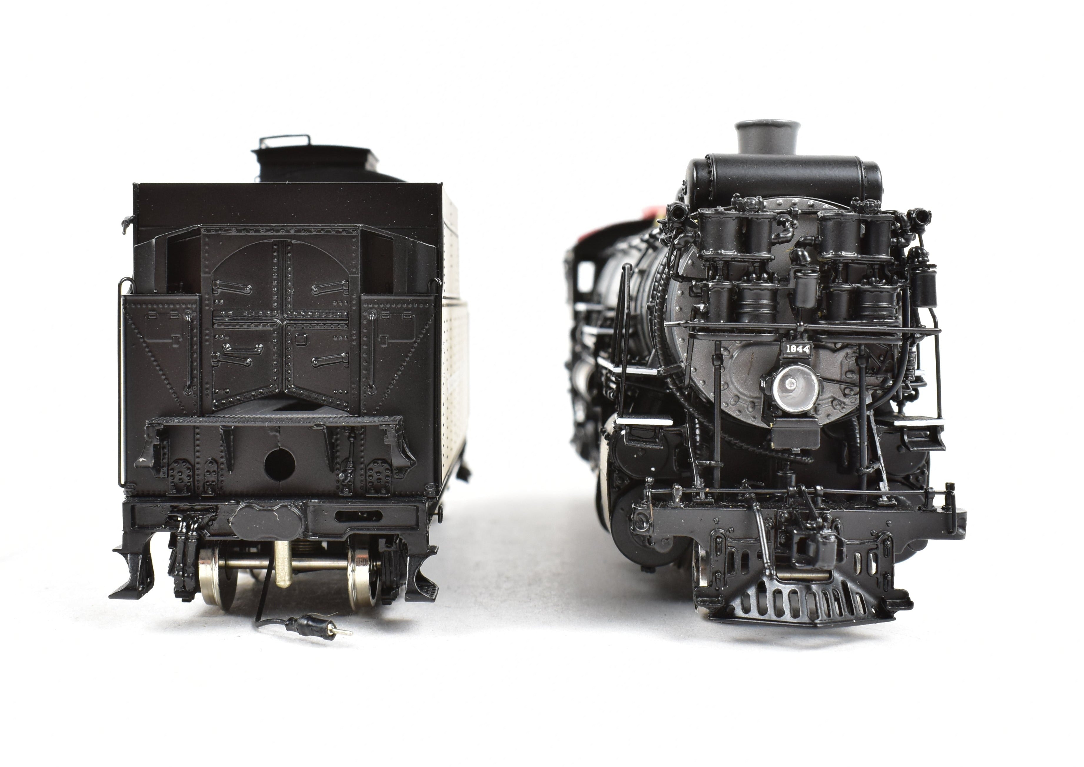 HO Scale Brass Model Train by W&R Enterprises - Northern Pacific Class W-5 2-8-2 Version 1, #1844 with Grey Boiler