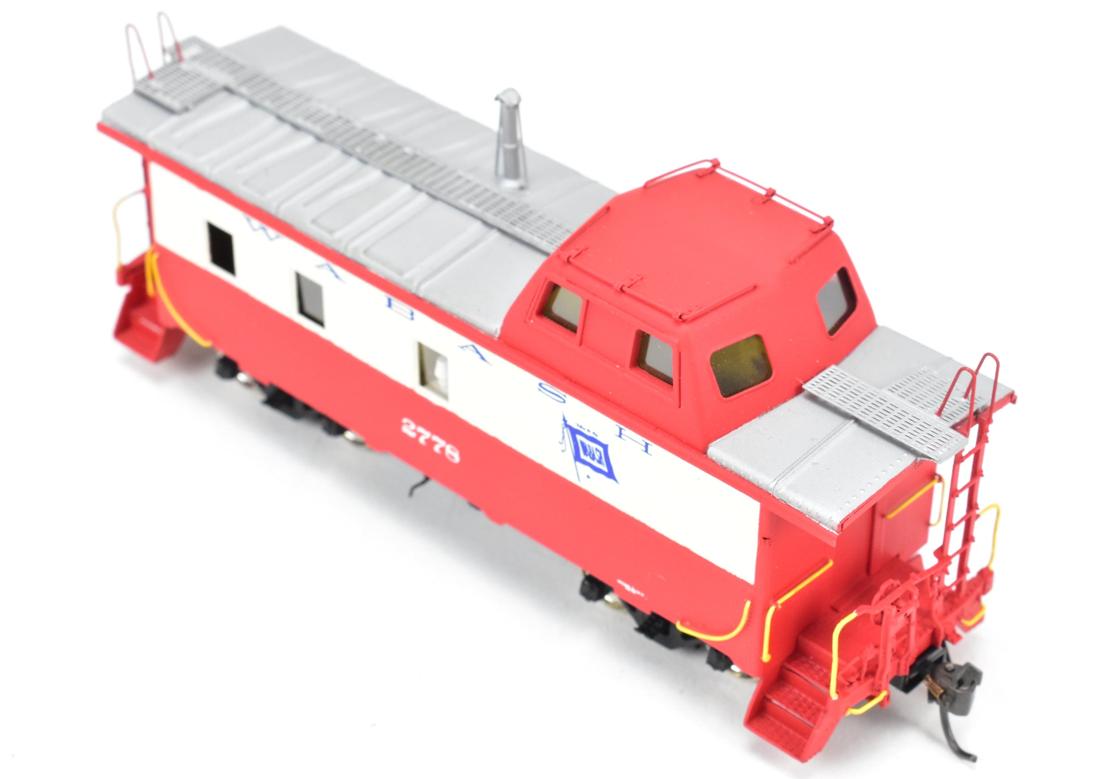 HO Scale Brass Model - Overland Models, Inc. (OMI) Wabash Streamlined Cupola Caboose Pro - Painted with Road Number 2778