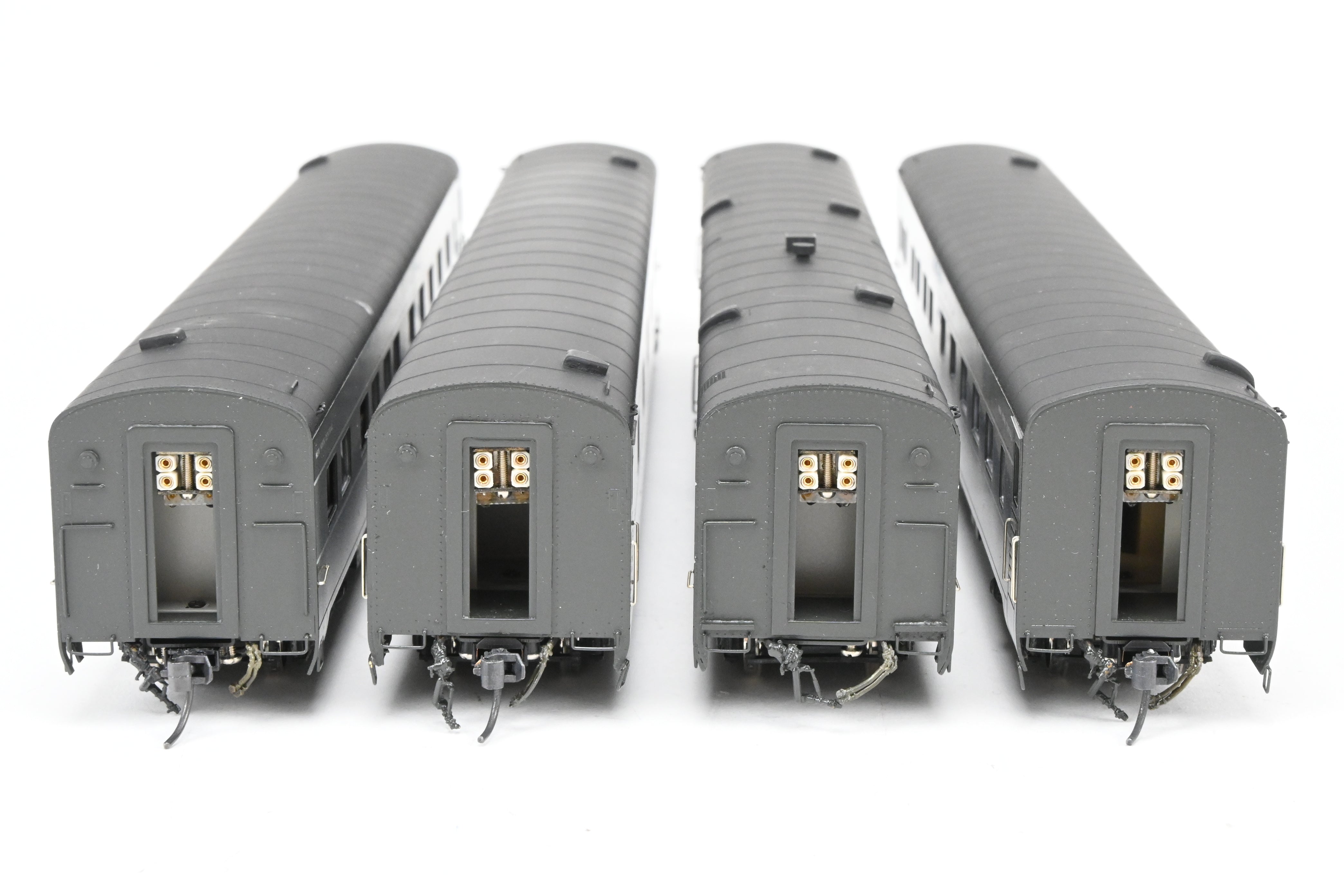 High - Quality HO Scale Brass Erie Limited 8 - Car Set Representing New York Central's 20th Century Limited in 1948, Factory - Painted, Set #2