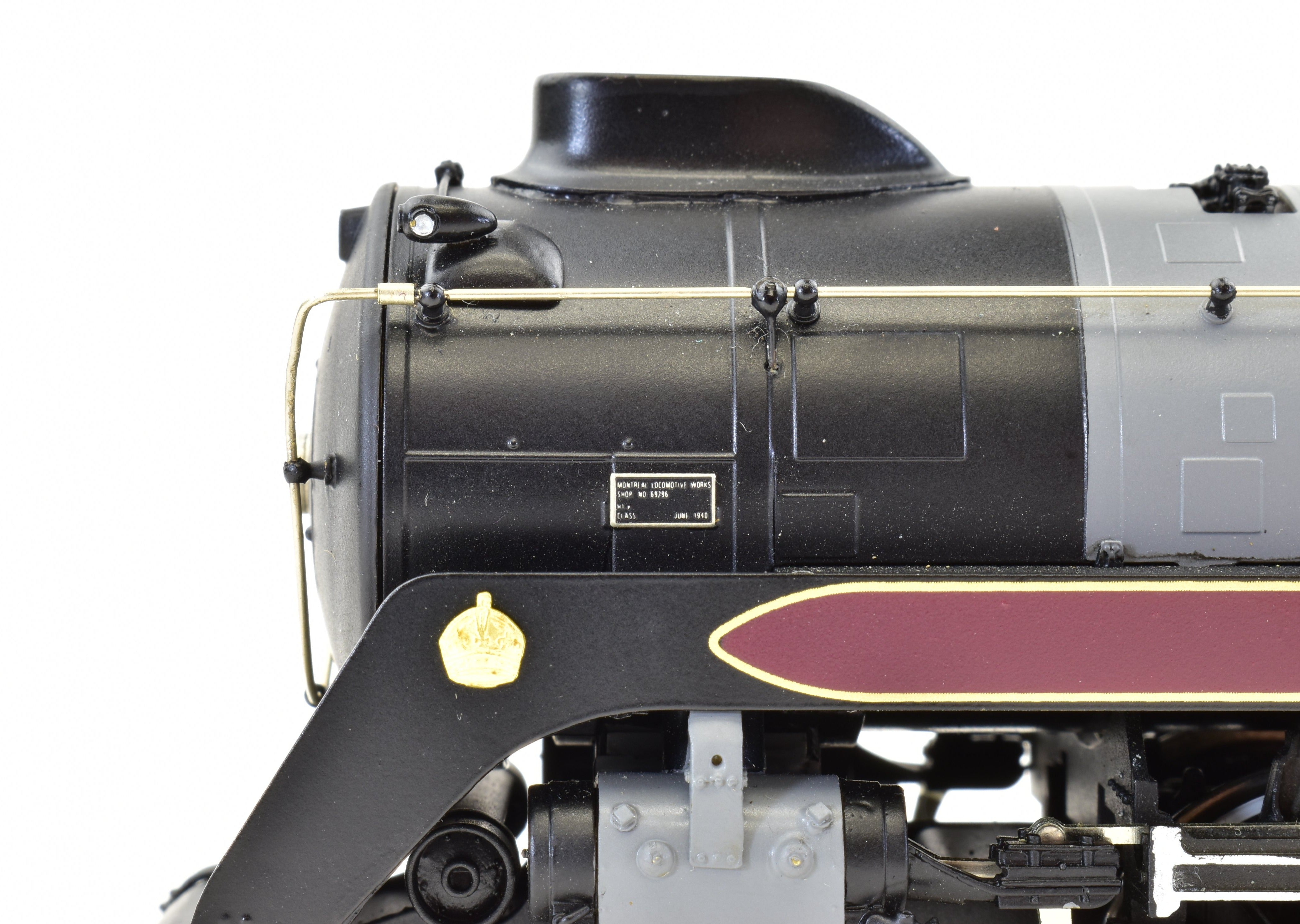 HO Scale Brass PFM Van Hobbies Canadian Pacific 4-6-4 Royal Hudson Model