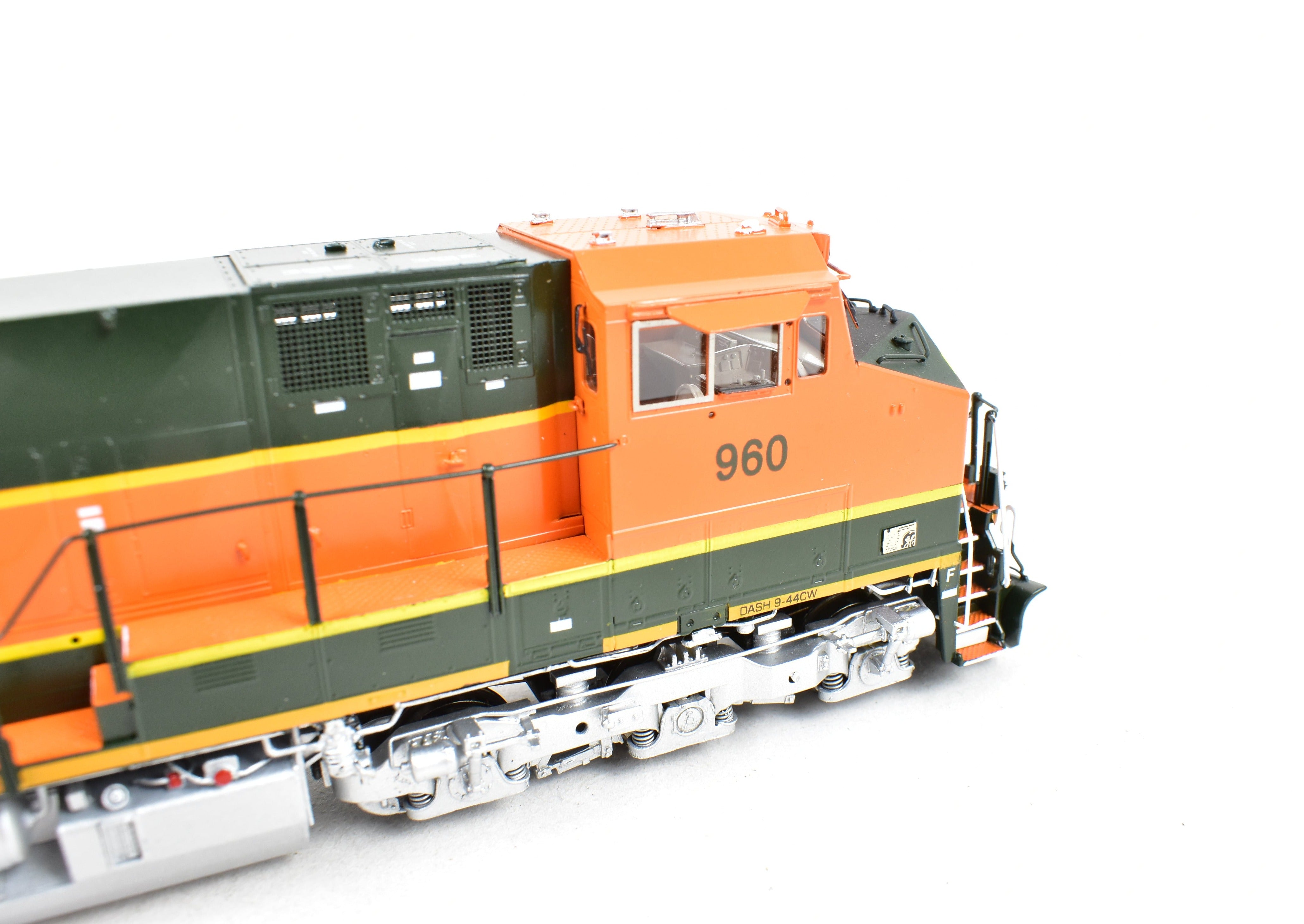 HO Scale Brass BNSF GE C44 - 9W FP #960 by Overland Models, Inc.