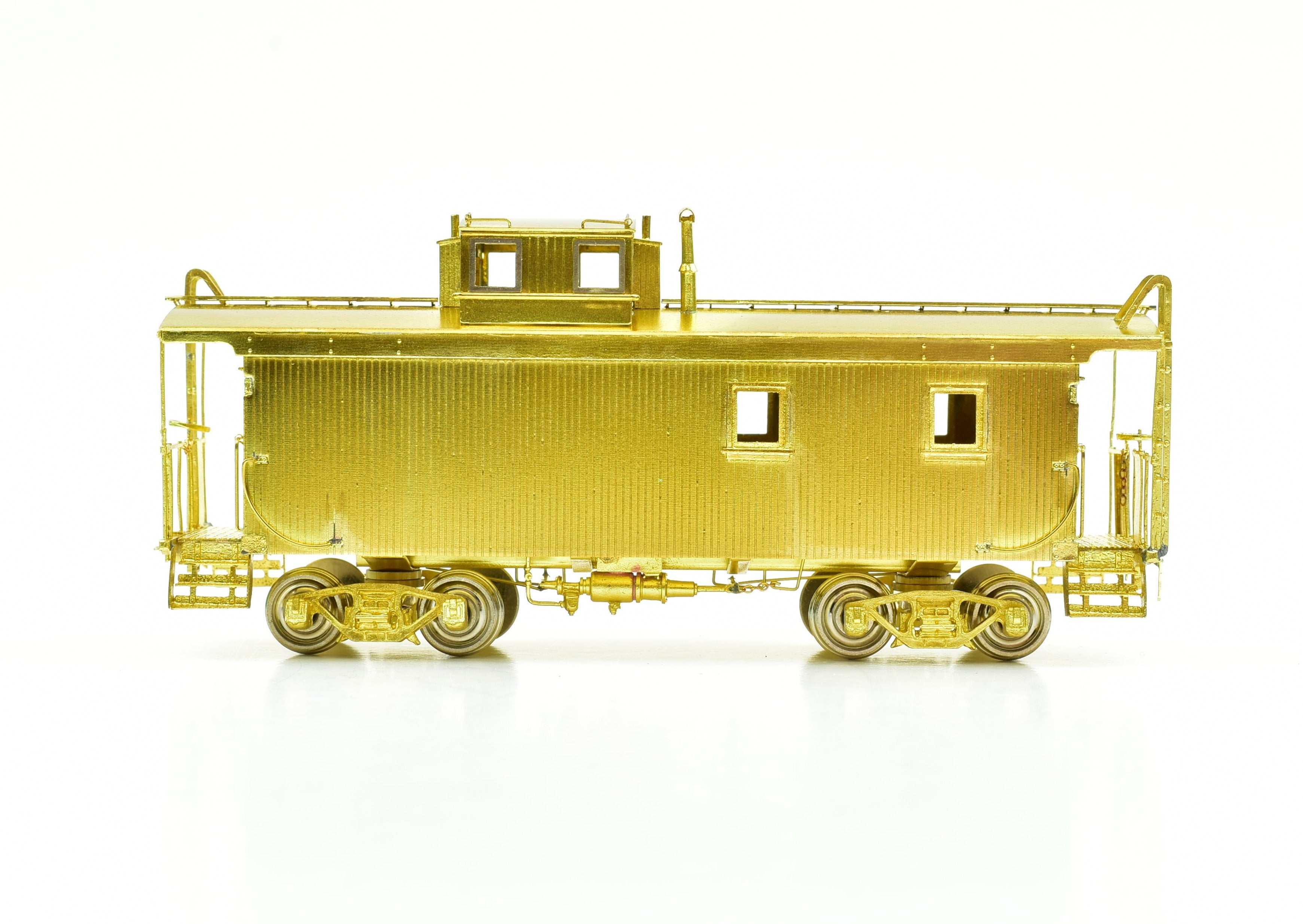 HO Scale Brass W&LE Wood Caboose by Overland Models, Inc. (1990 Run)