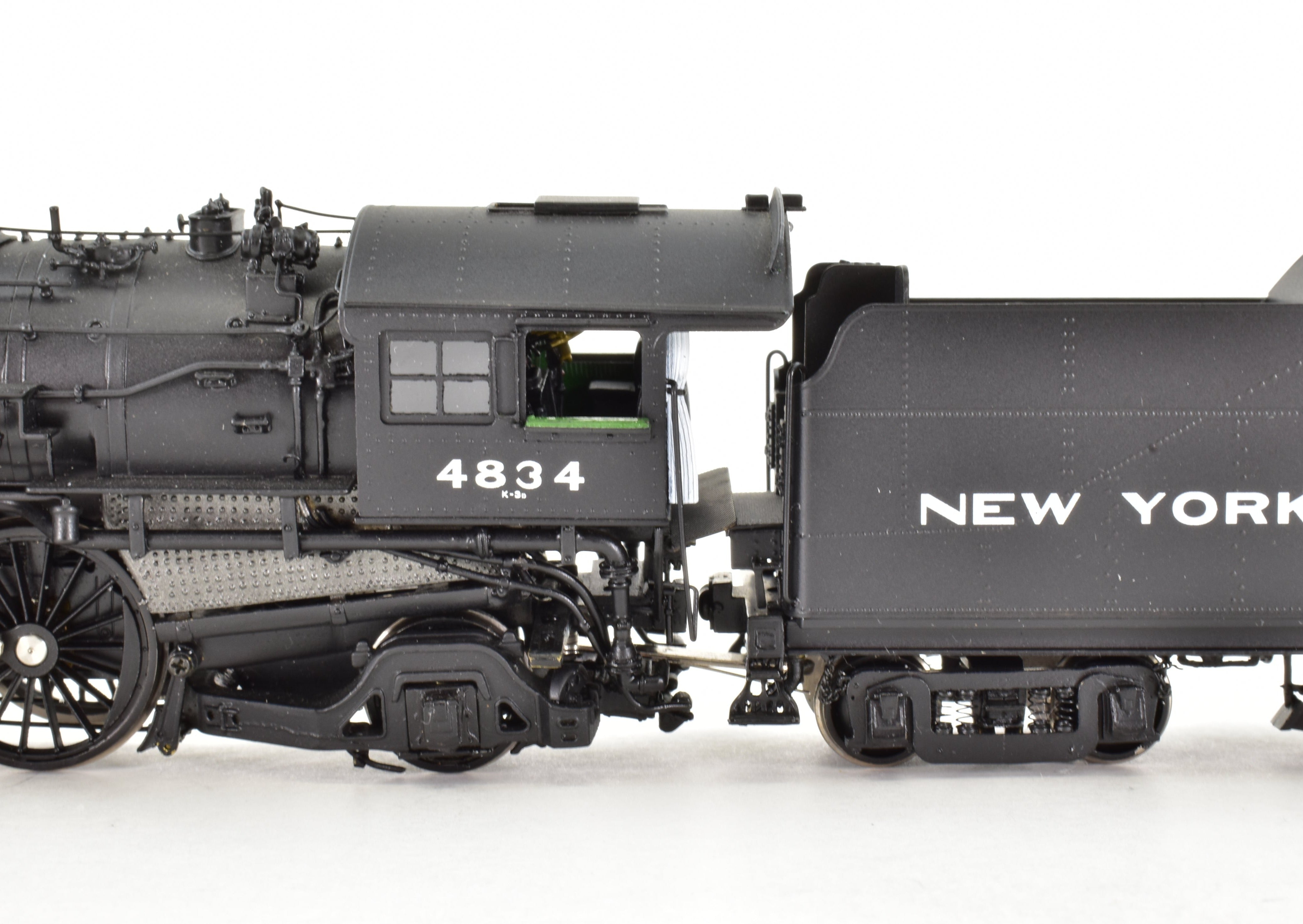 HO Brass Key Imports NYC - 1940s New York Central K - 3d 4 - 6 - 2 Pacific Factory - Painted No. 4835