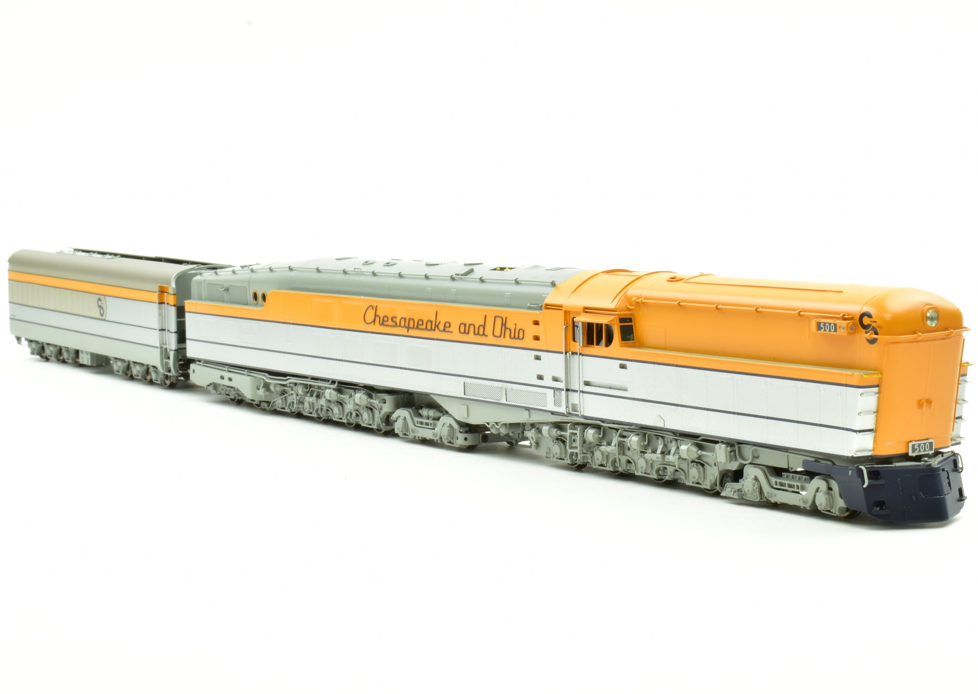 HO Brass Chesapeake & Ohio Baldwin M - 1 Steam Turbine FP #500 by DVP