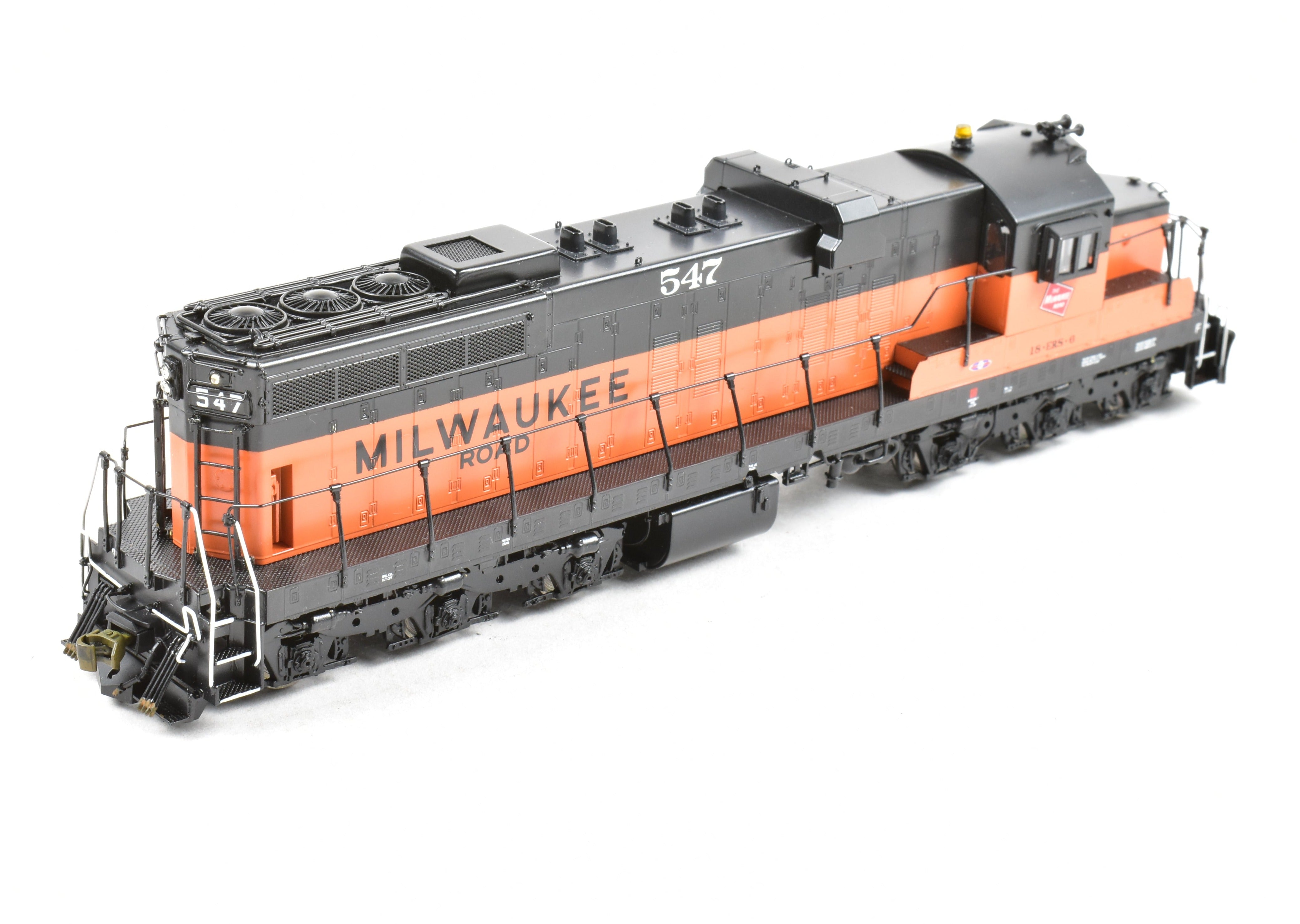 HO Scale Brass OMI Milwaukee Road EMD SD10 #547 Factory Painted with DCC