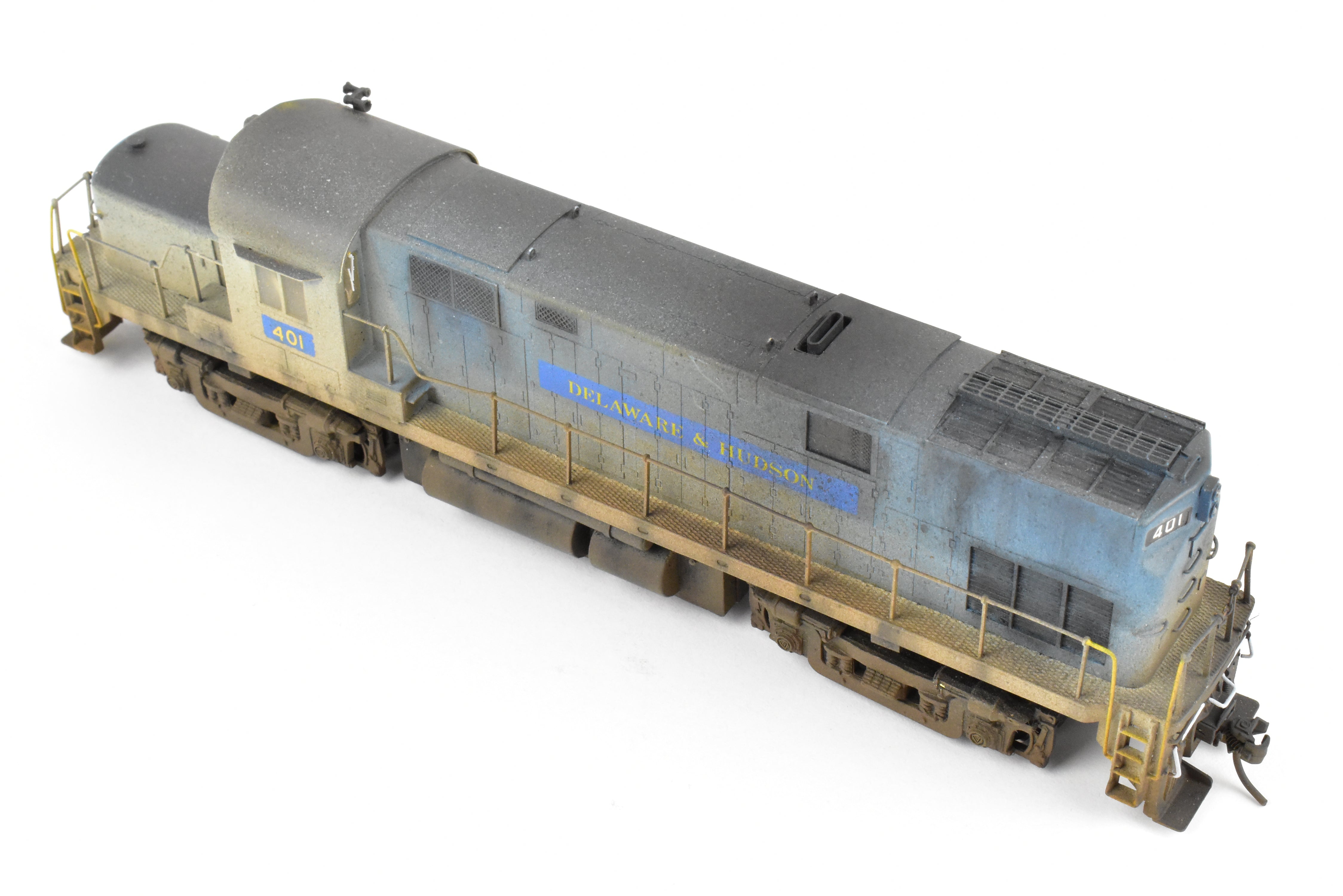 HO Scale Brass Alco Model Train - Delaware and Hudson ALCo C - 420 Low Hood with D&H Patch