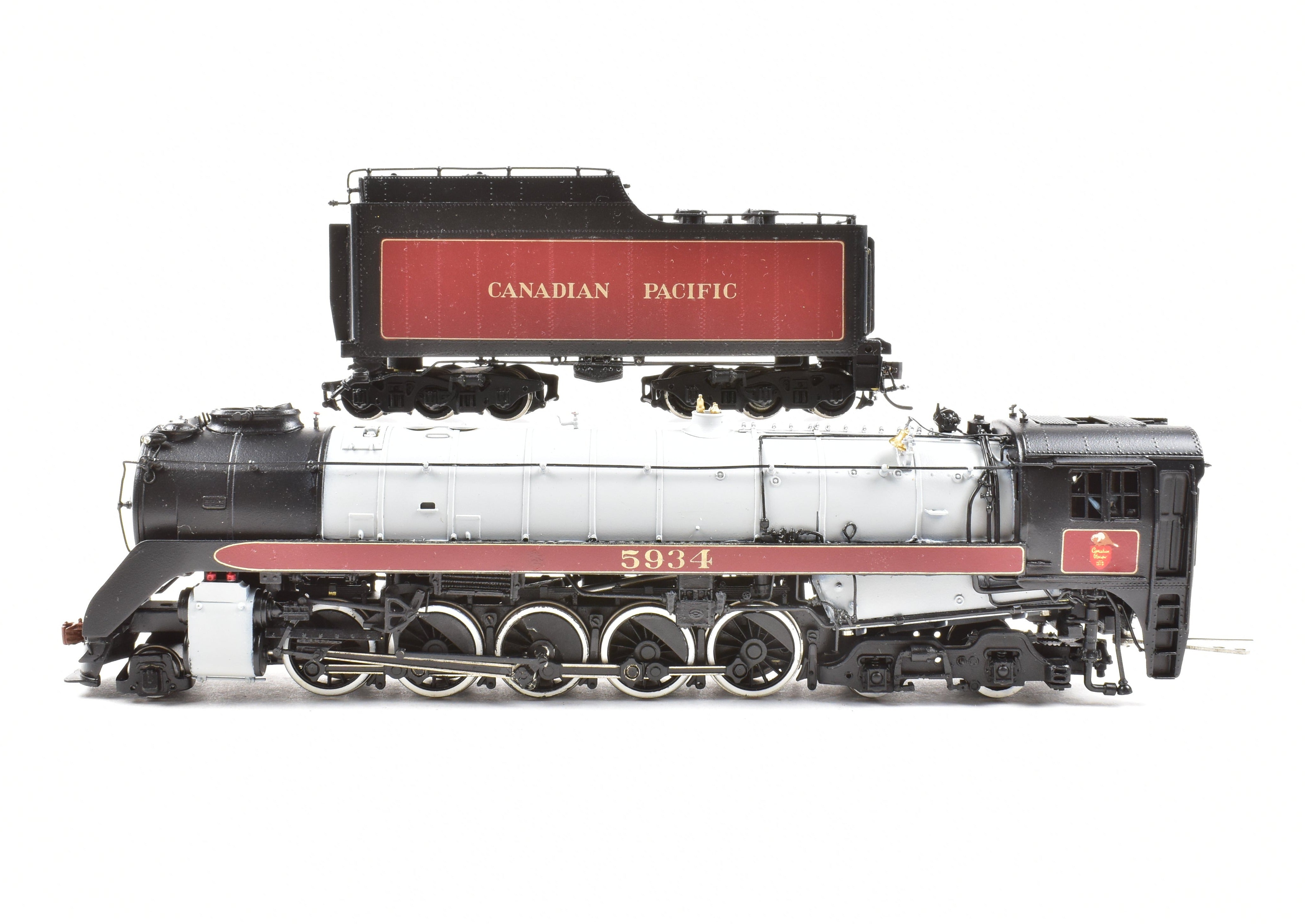 HO Scale Brass Van Hobbies CPR Canadian Pacific Railway T-1c 2-10-4 Selkirk Custom Painted Model
