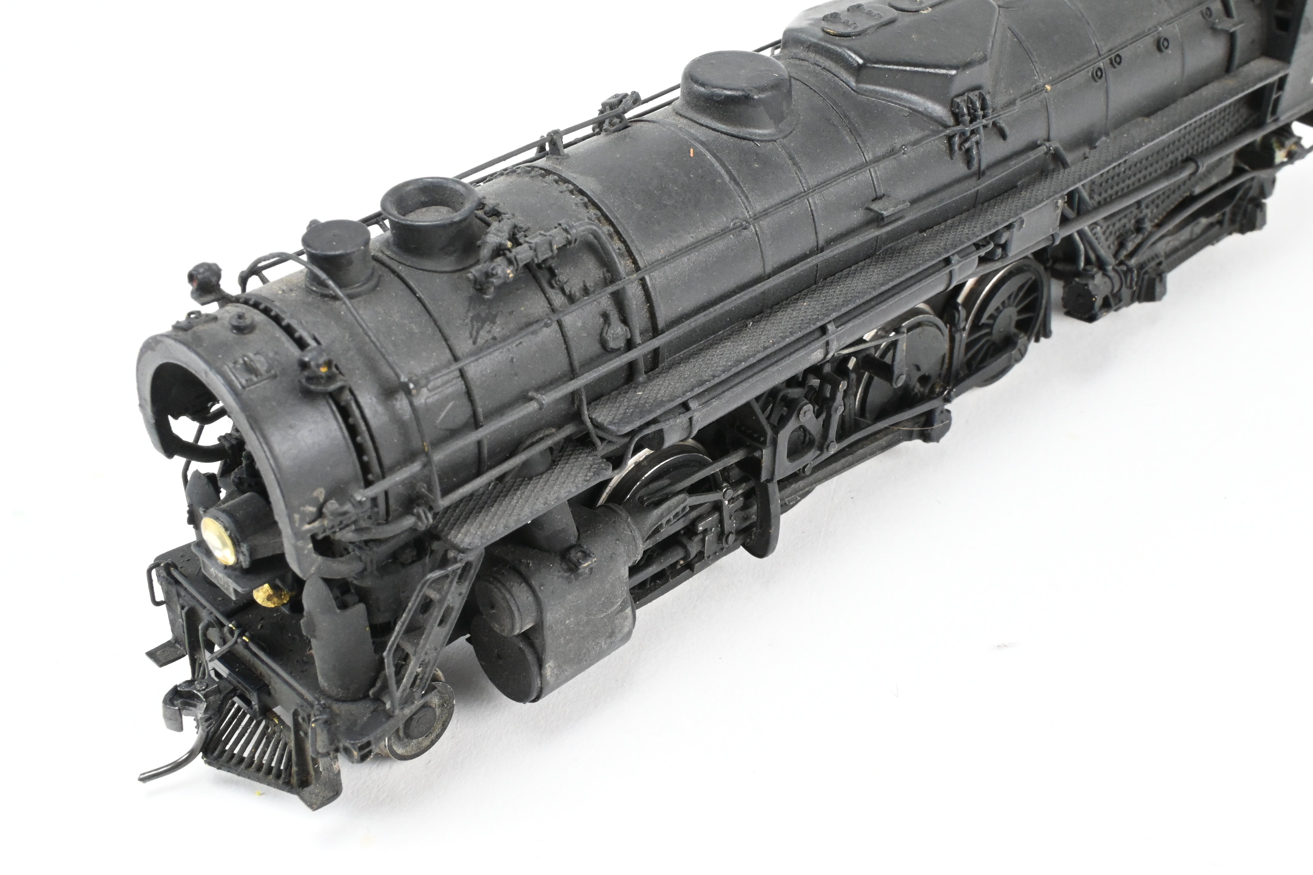 HO Scale Brass Westside Model Co. B&M - Boston & Maine 2-8-4 Class T-1a Berkshire Locomotive Model Custom Painted with No. 4012