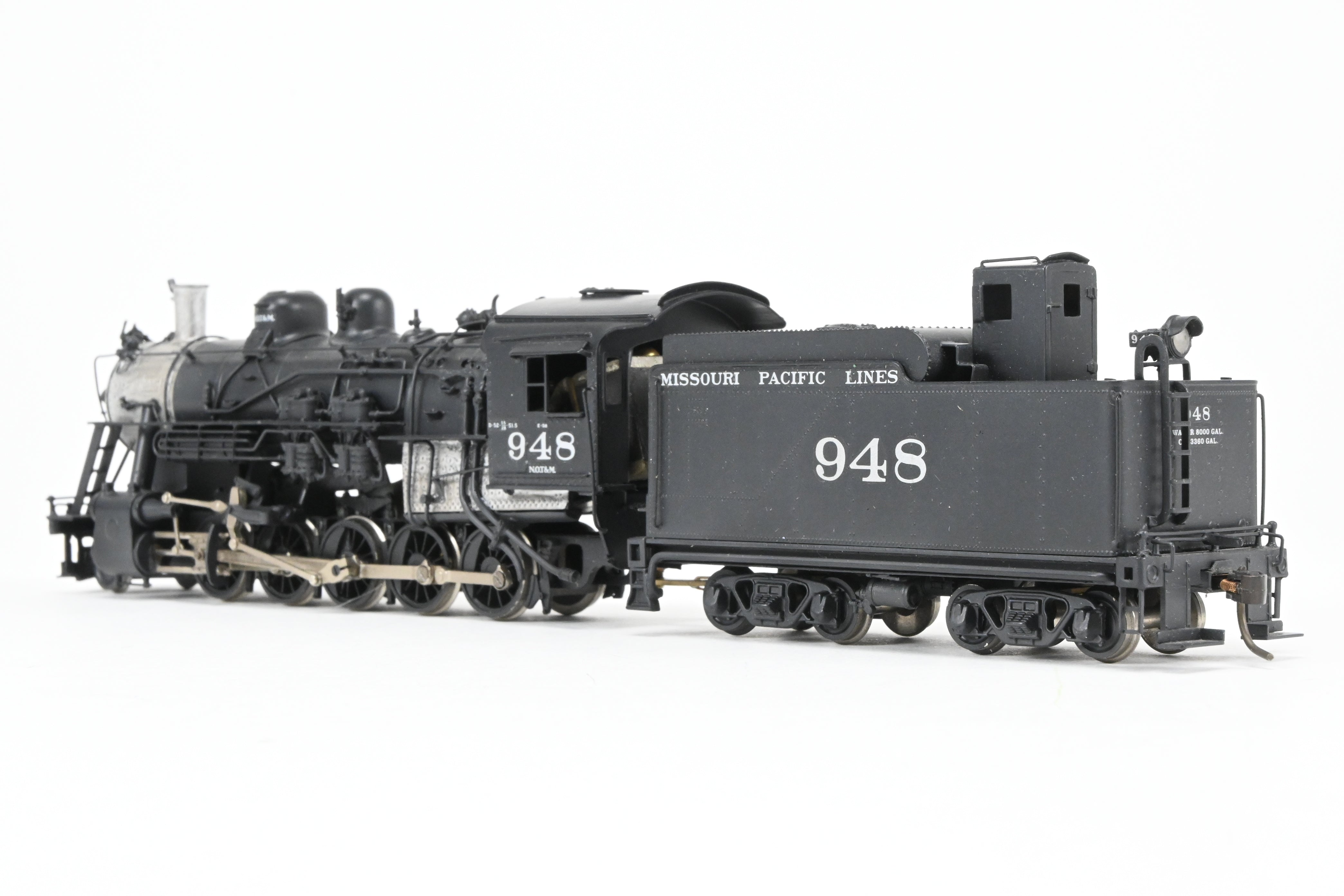 HO Scale Brass PFM - United Model Train - Missouri Pacific 2-10-0 Locomotive Custom Modified and Professionally Painted by Joe G. Collias as No. 948