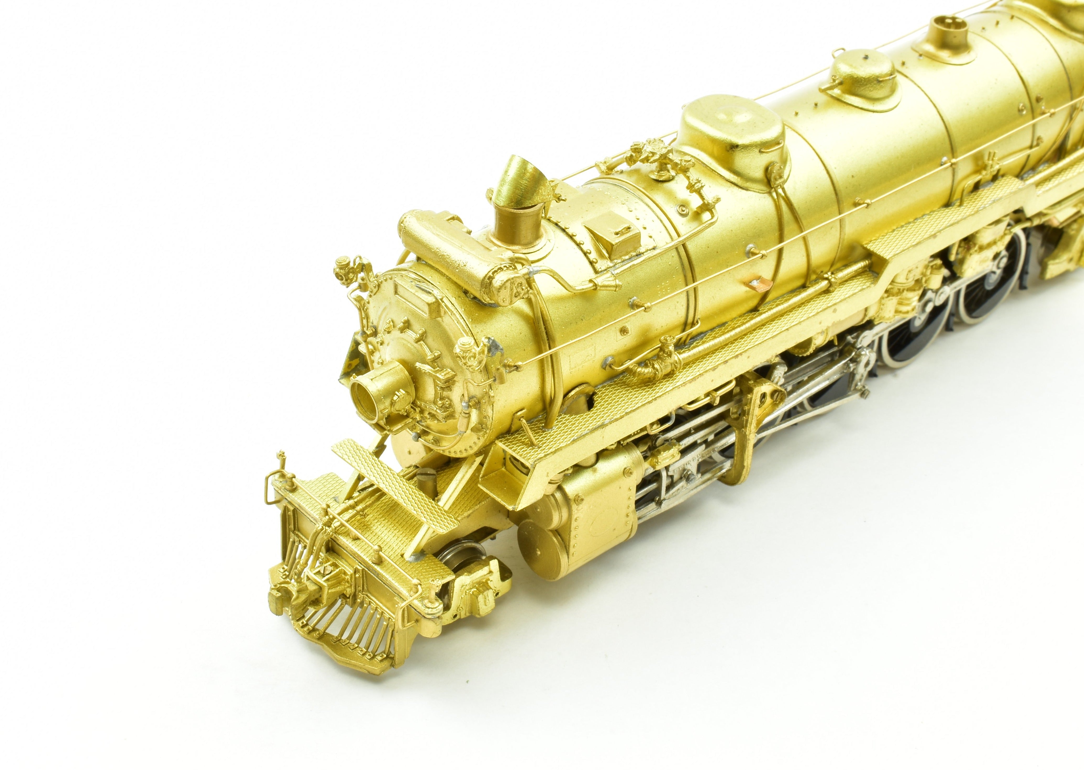 HO Scale Brass Model Train - Van Hobbies CPR Canadian Pacific Railway T-1a 2-10-4 Selkirk Locomotive
