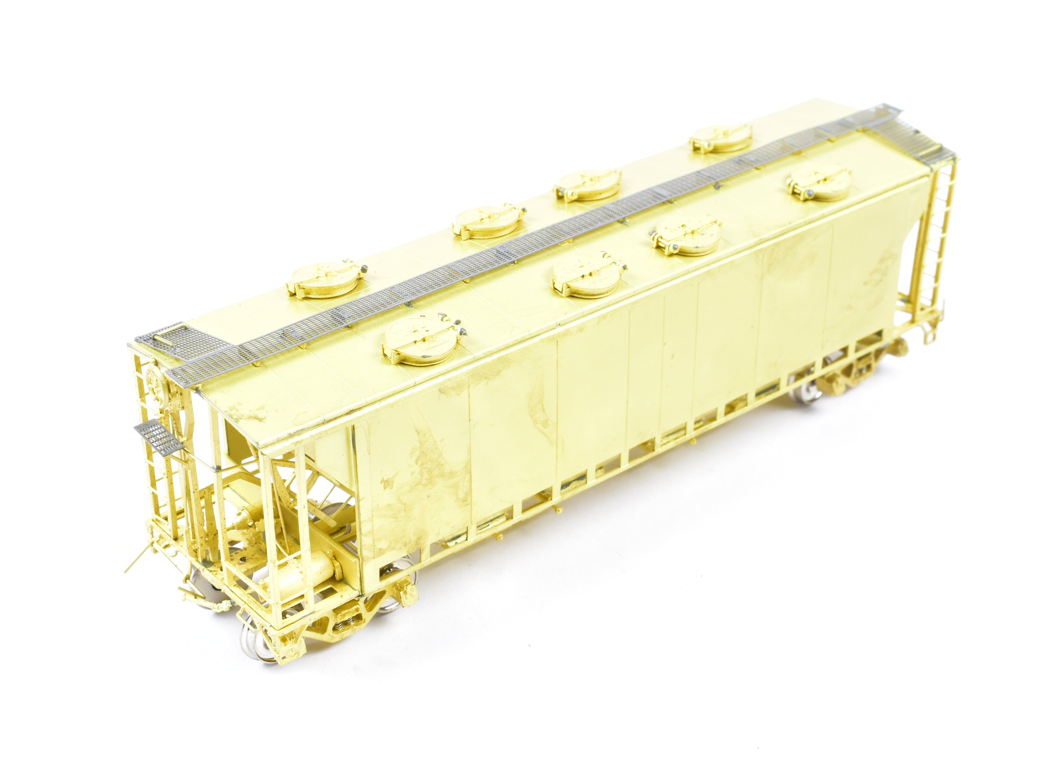 HO Scale Brass Canadian Pacific Slab Side Covered Hopper SC - 20 C194A Version Model by Overland Models, Inc. (OMI)