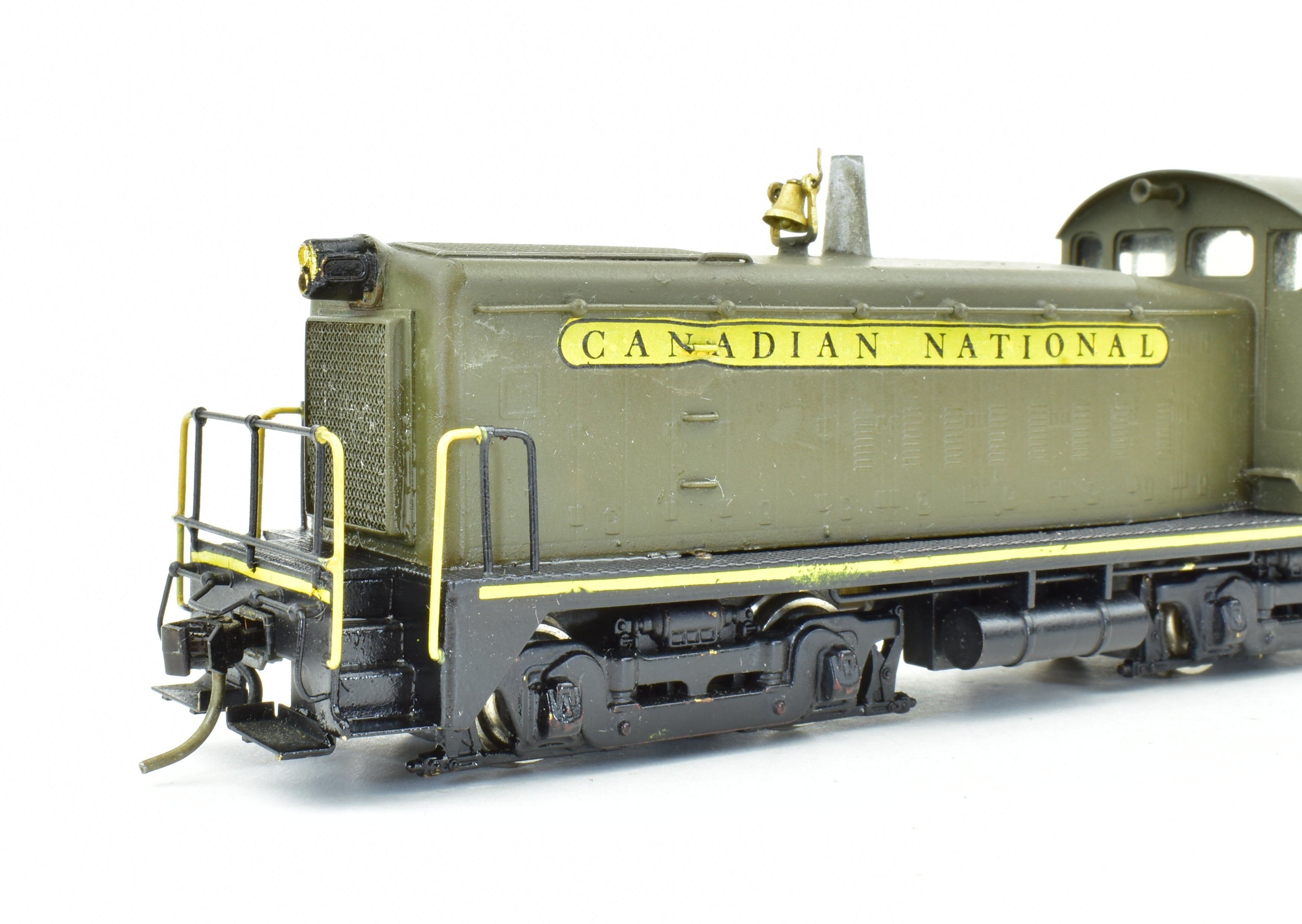 HO Scale Brass Model Trains - Canadian National Railway (CNR) EMD TR - 6 1600 HP Cow and Calf Unit Diesel Train Set by Brass Trains, Inc.