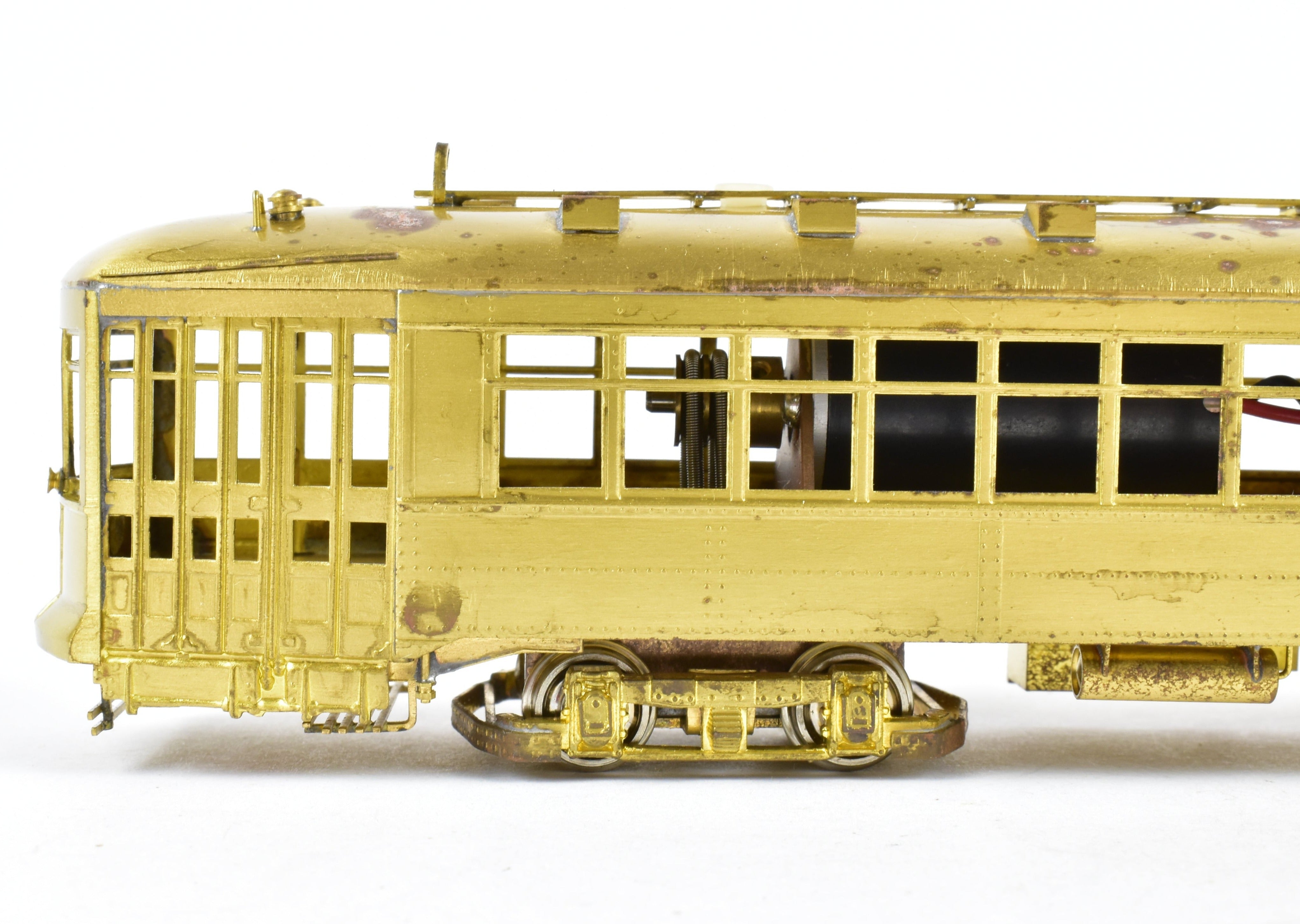 HO Scale Brass Chicago Surface Lines Two - Man City Car Model 345 - 2 by Fairfield Models