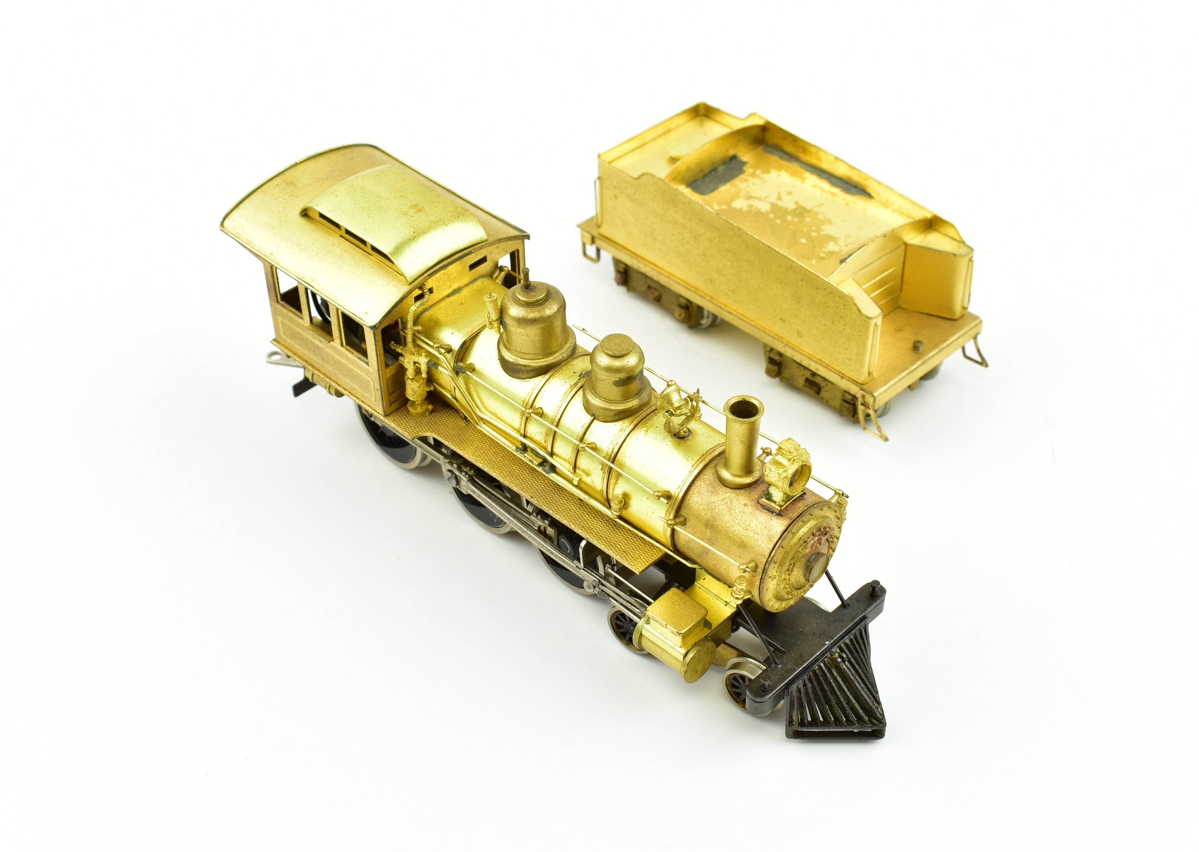 HO Scale Brass Red Ball Howell Day IC Illinois Central HS-1 #2 Casey Jones 4-6-0 Ten Wheeler Model