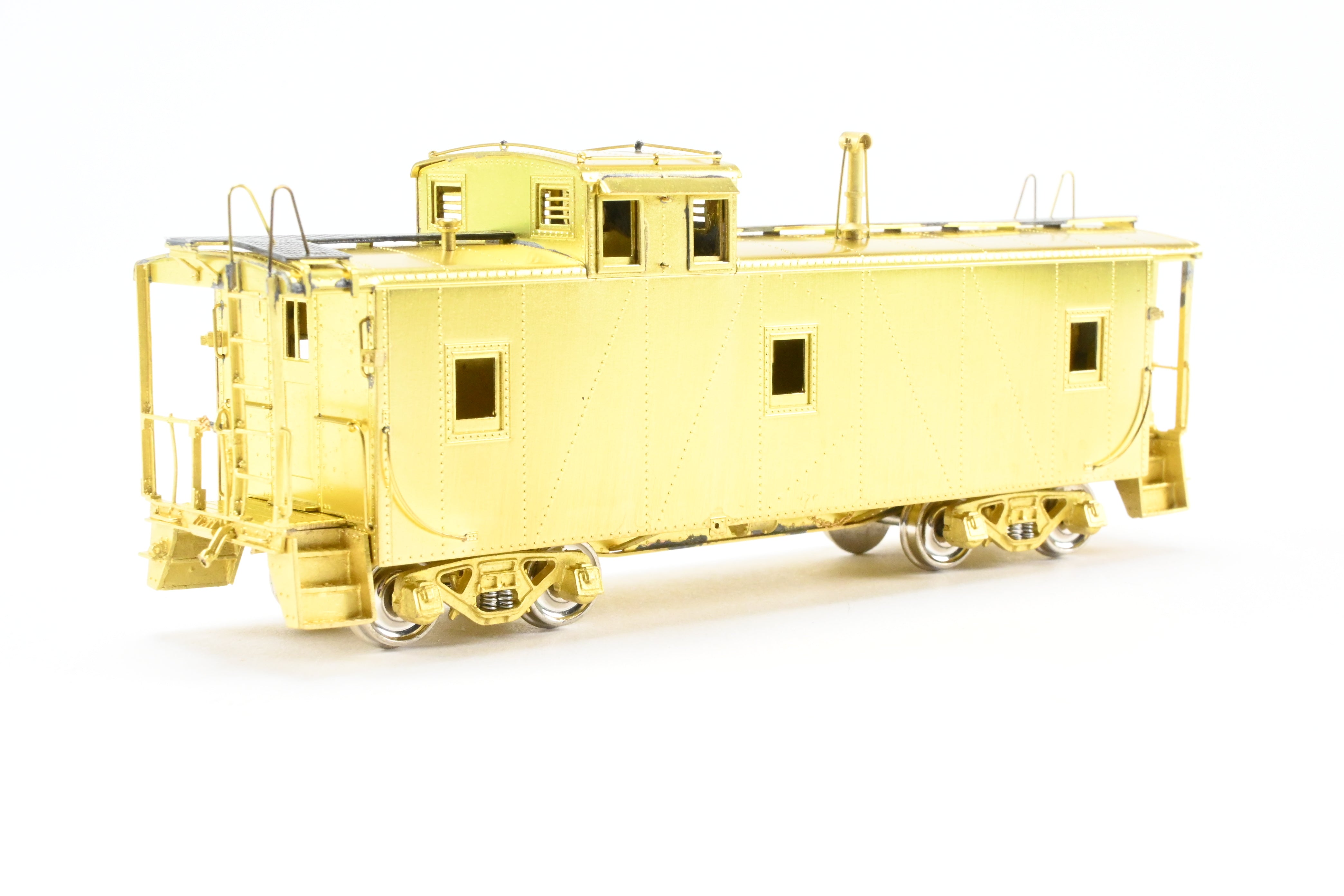 HO Scale Brass OMI - Overland Models, Inc. Missouri Pacific Steel Caboose with Rivets, Model Numbers Ranging from #1016 to #1050