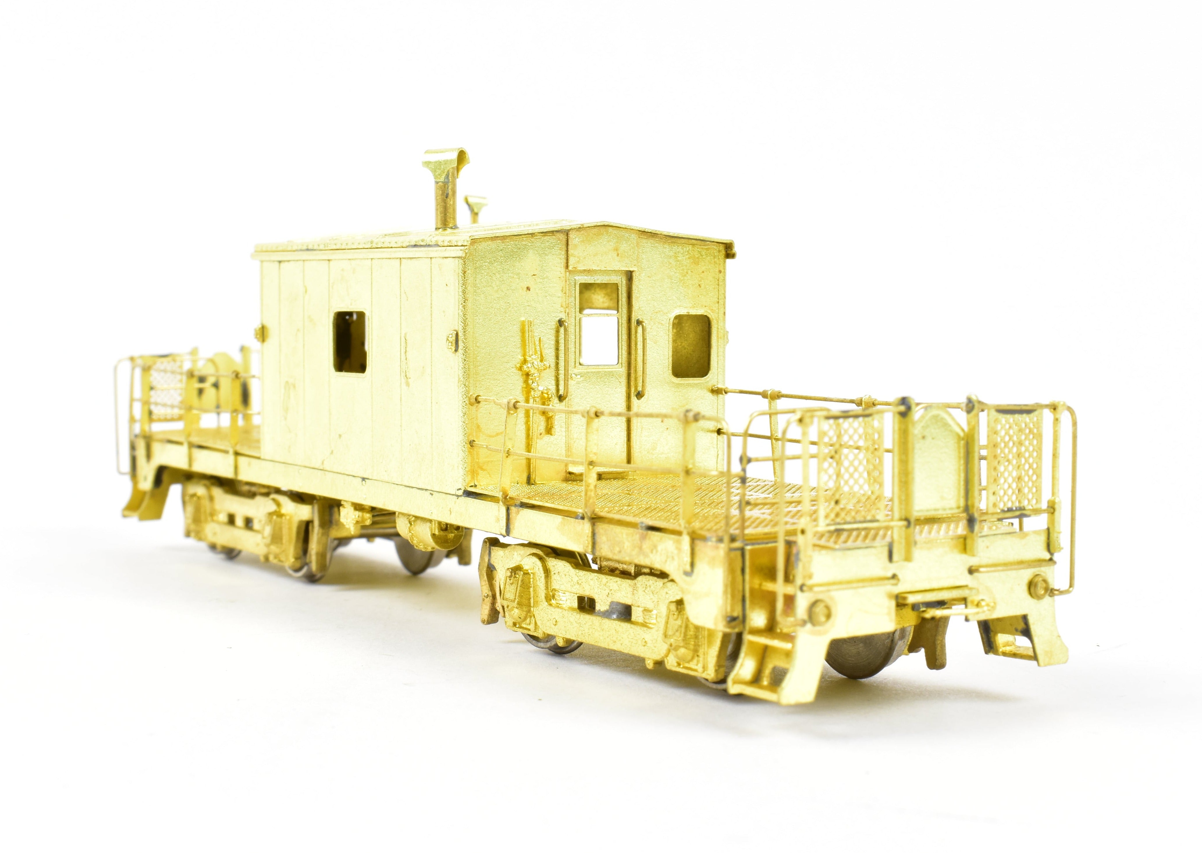 HO Brass OMI Great Northern Transfer Caboose X177 - X180 by Overland Models