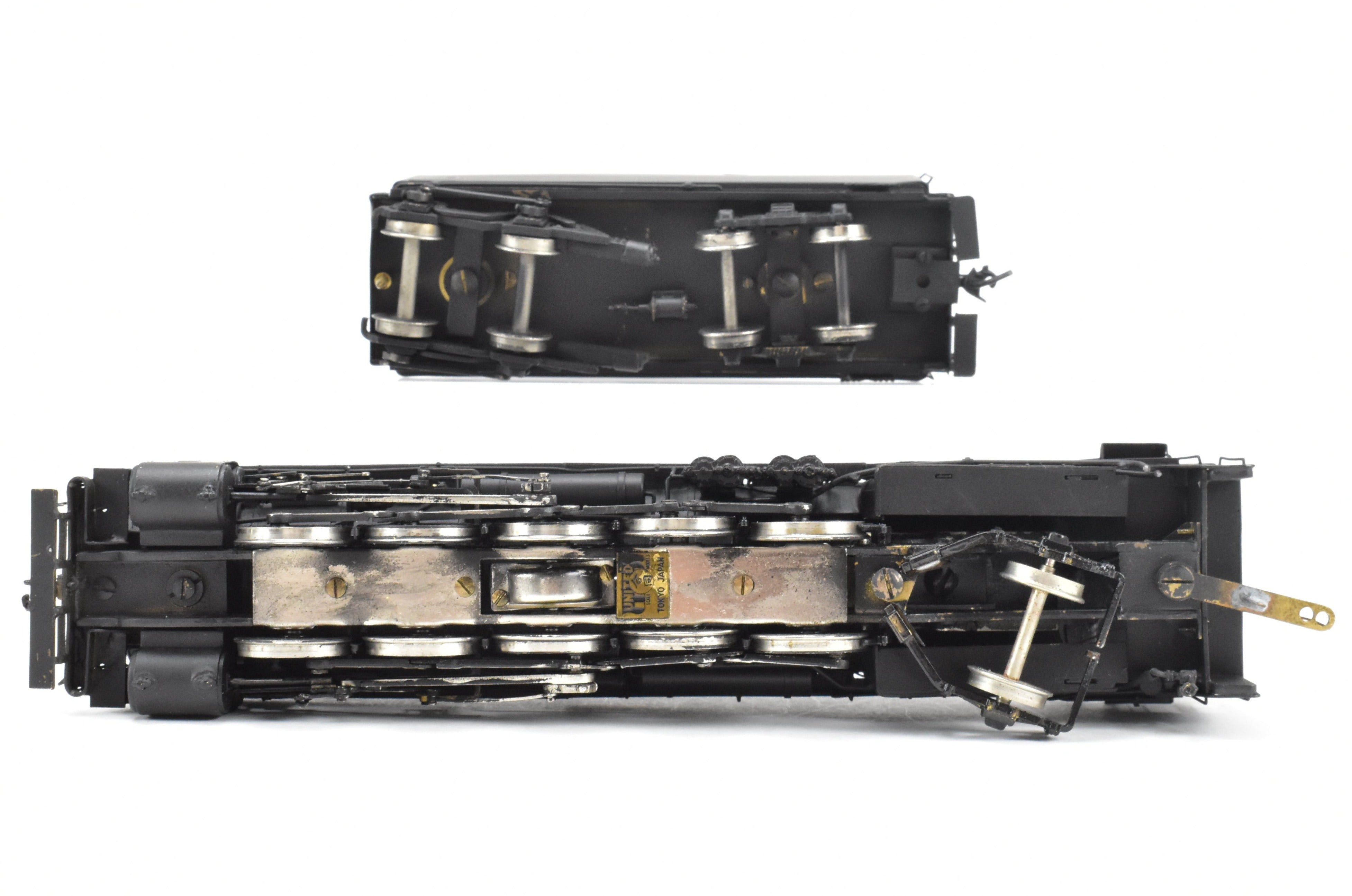 High - Quality HO Scale Brass Pacific Fast Mail (PFM) Model Train - United DM&IR - Duluth Missabe & Iron Range S - 7 0 - 10 - 2 Locomotive with Custom Painting and No Lettering