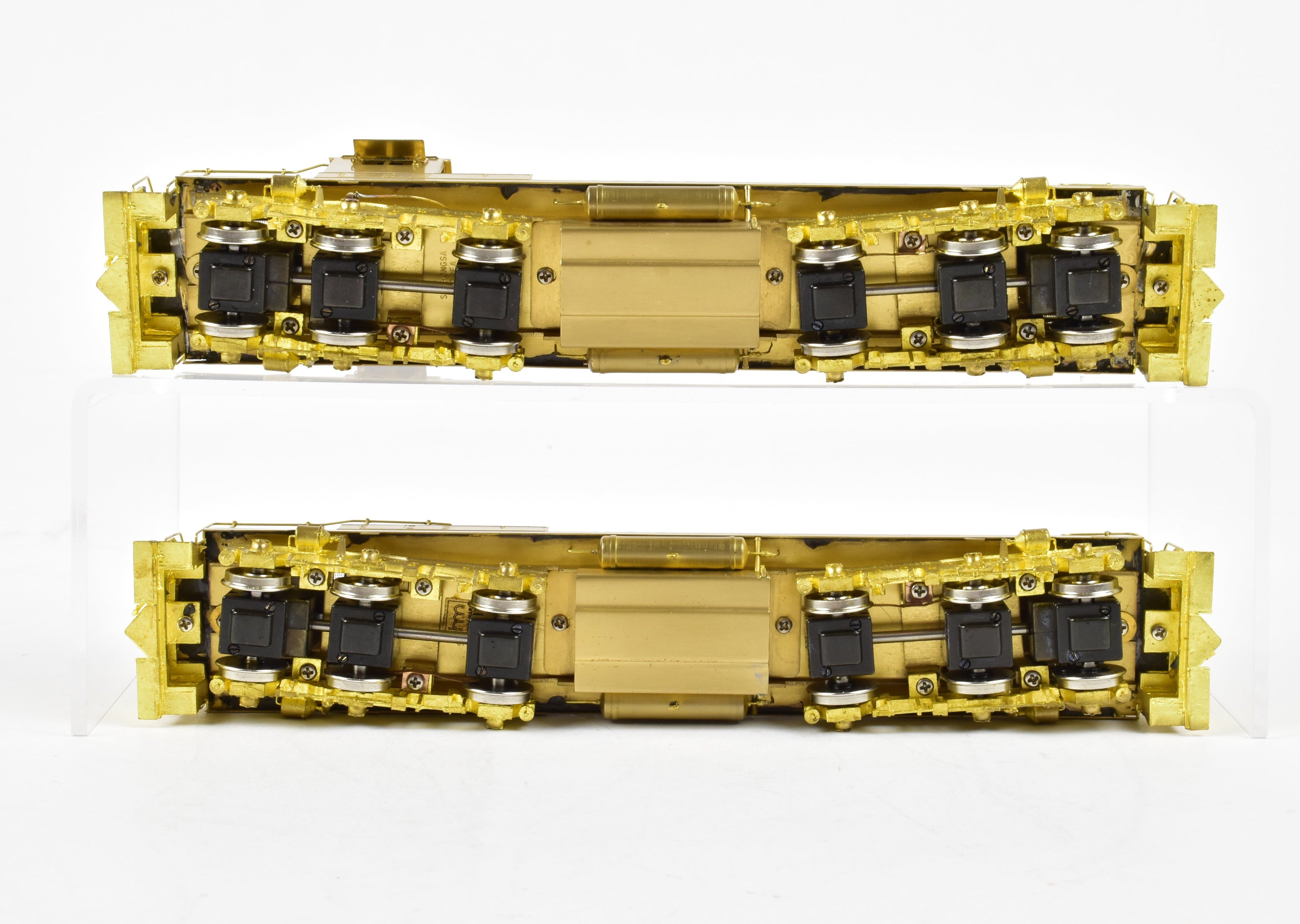 HO Scale Brass Hallmark Collectible Models - Southern Pacific Baldwin Locomotive Works AS - 616 A/B Locomotive Set