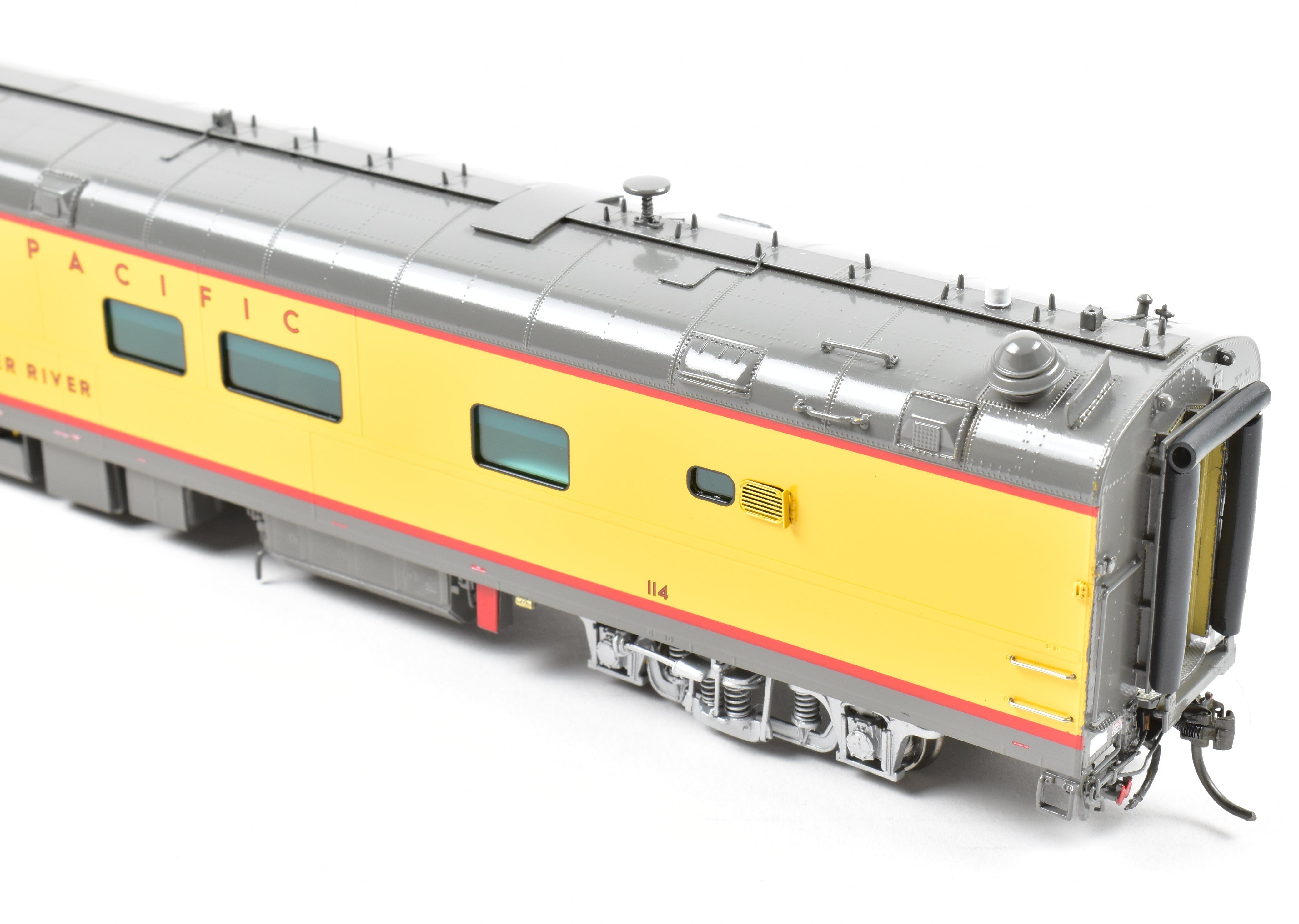 HO Scale Brass Model Railroad Business Car - Overland Models, Inc. Union Pacific Feather River FP No. 114