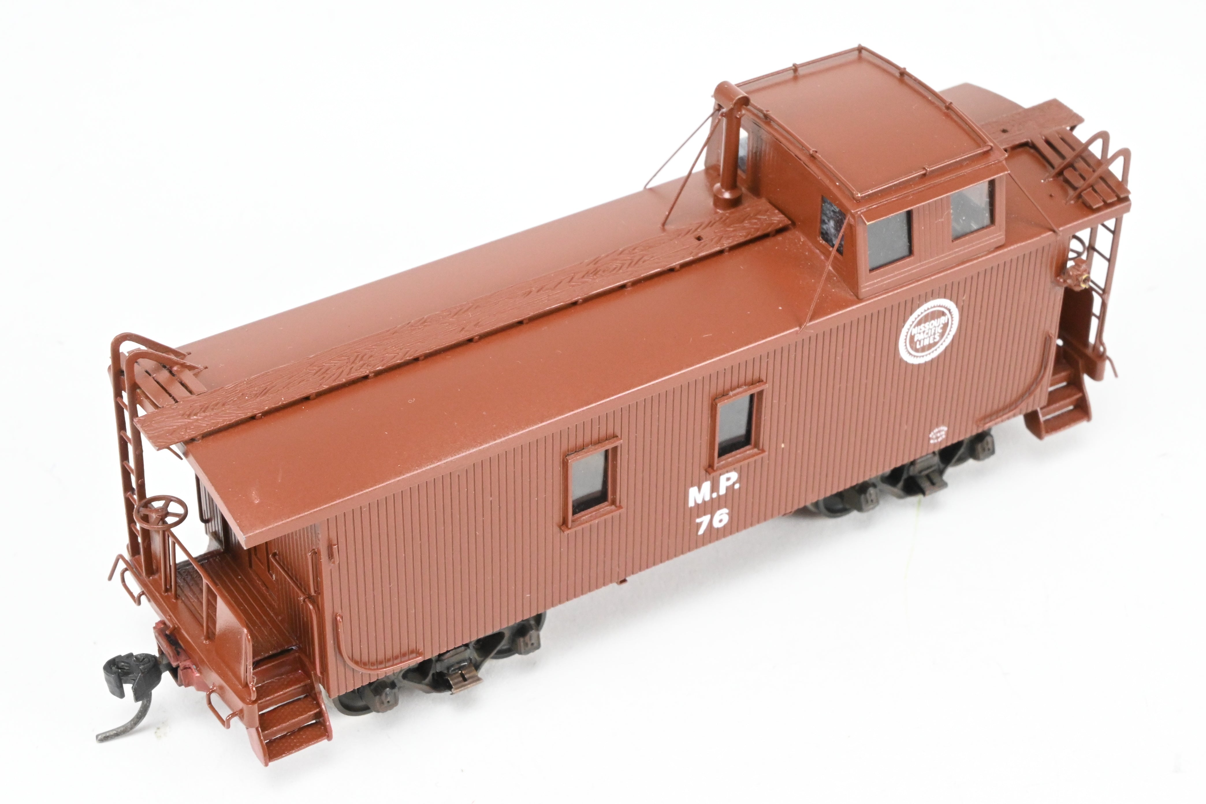 HO Scale Brass Model Missouri Pacific Wood Caboose CP Scratch Built by Joe G. Collias in REBOXX Packaging