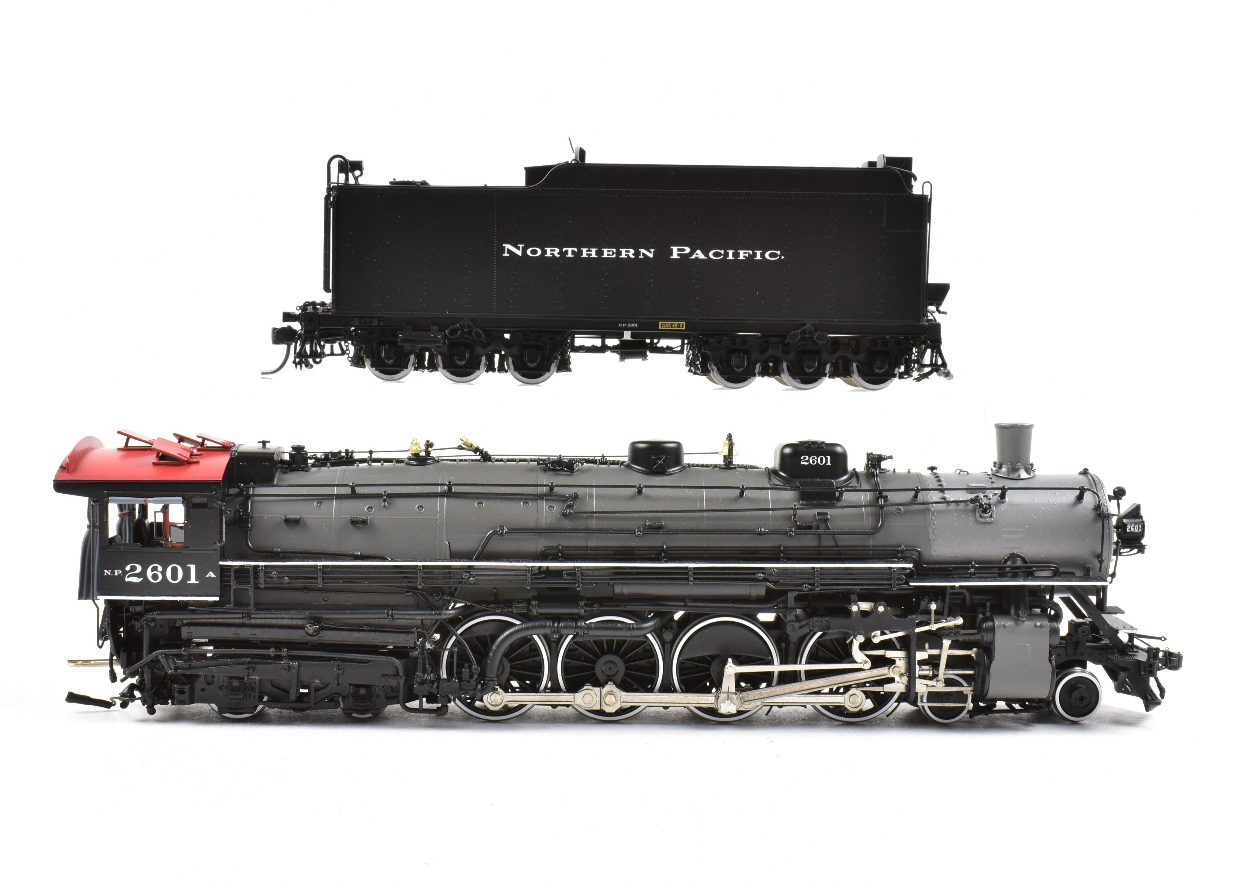 HO Brass W&R Enterprises NP Northern Pacific 4-8-4 Class A V1A FP #2601 Engine