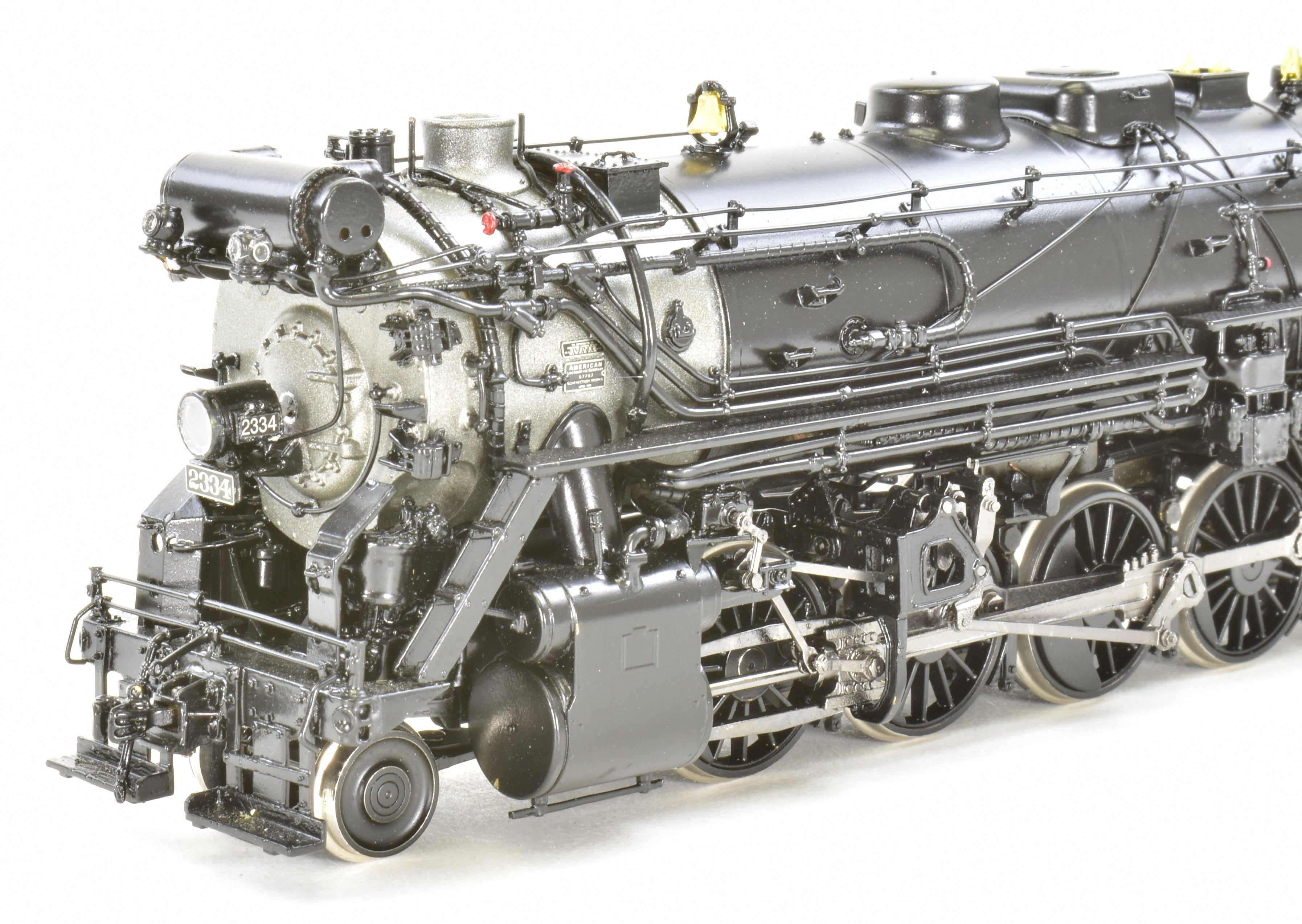 HO Brass DVP Division Point New York Central H - 10b Mikado 2 - 8 - 2 FP Locomotive No. 2334