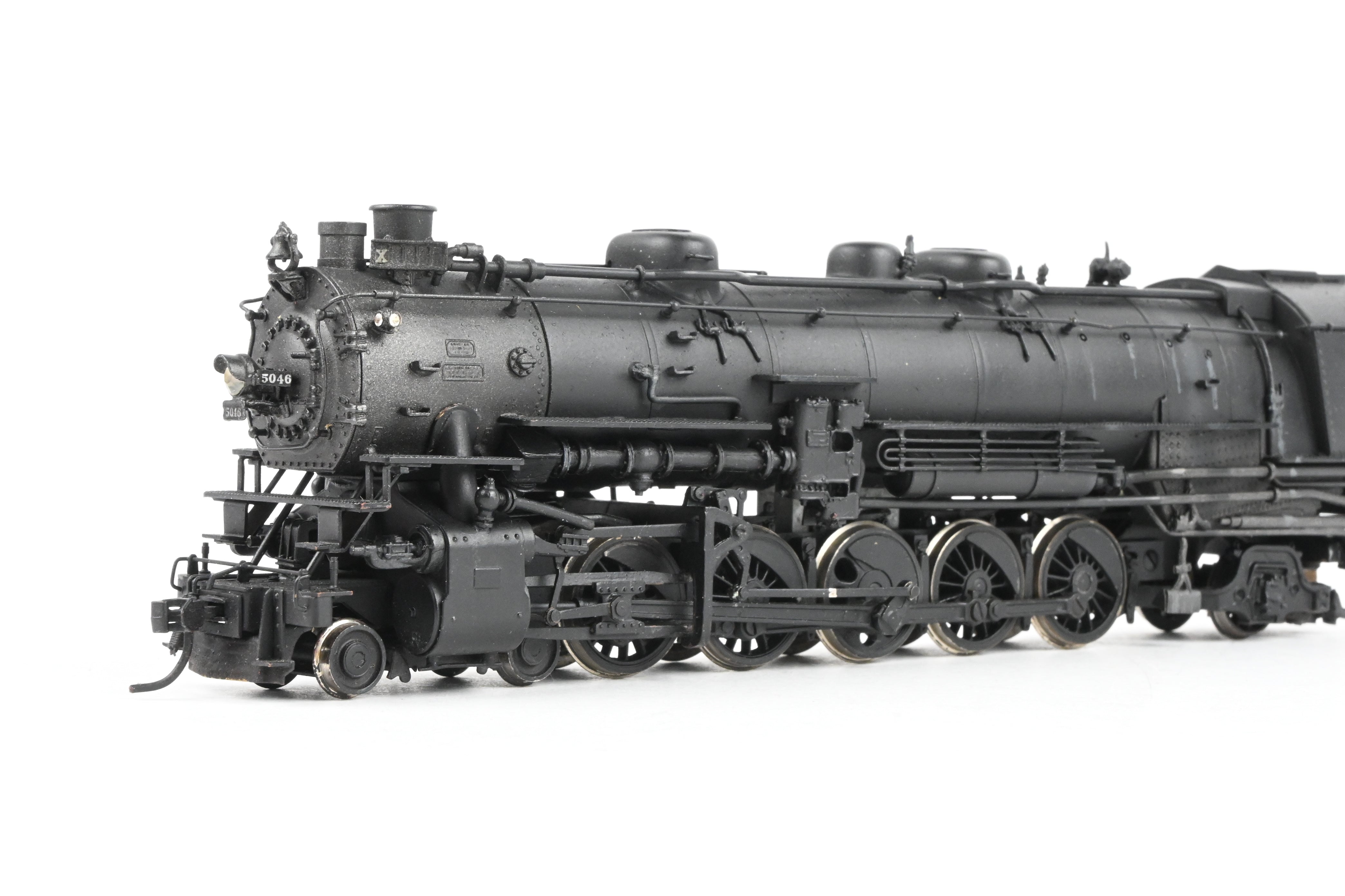 HO Scale Brass Westside SP-1 4-10-2 CP Model #5046 with Heavy Weathering
