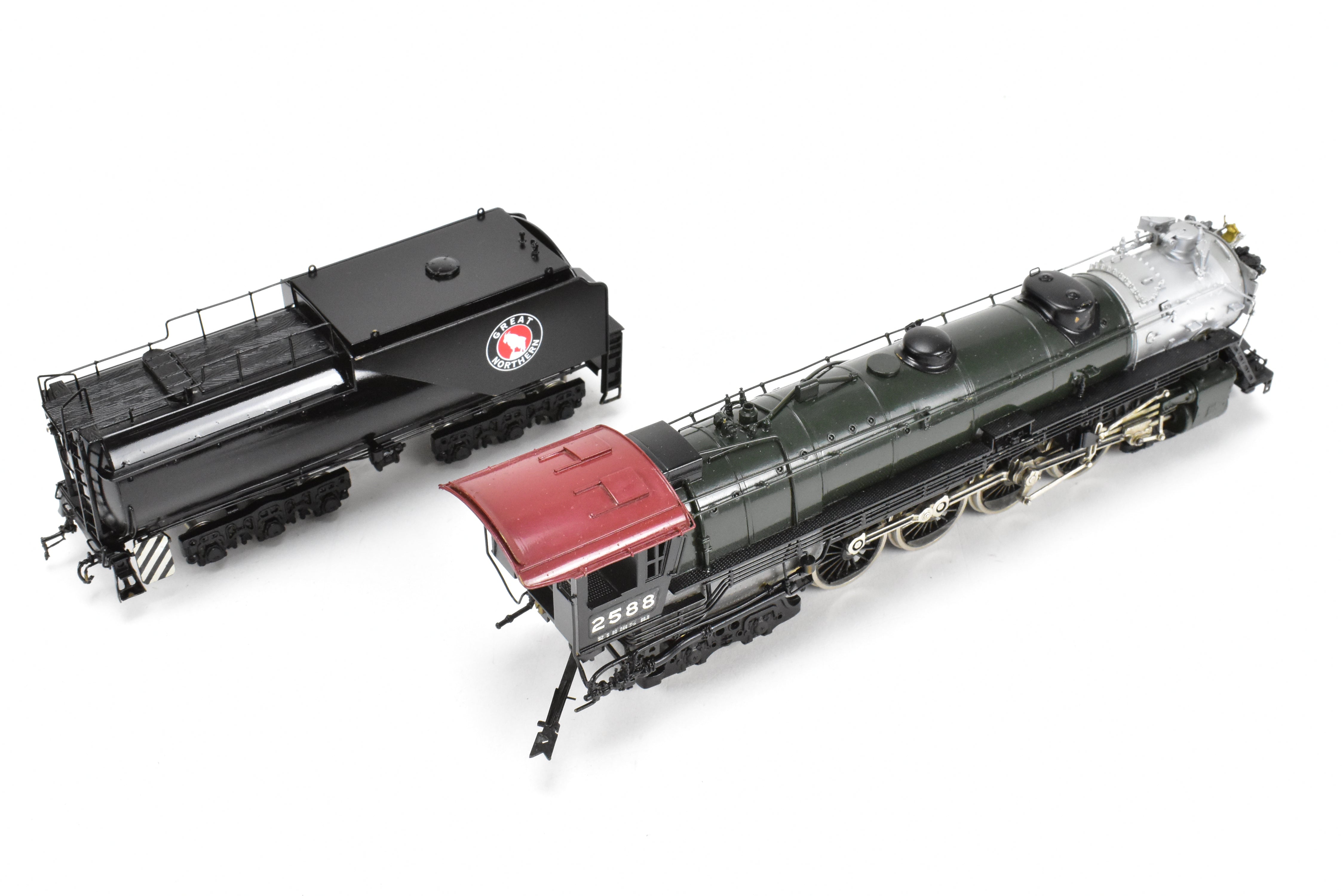 1976 HO Brass Tenshodo GN Crown Series Great Northern 4-8-4 S-2 FP No. 2588