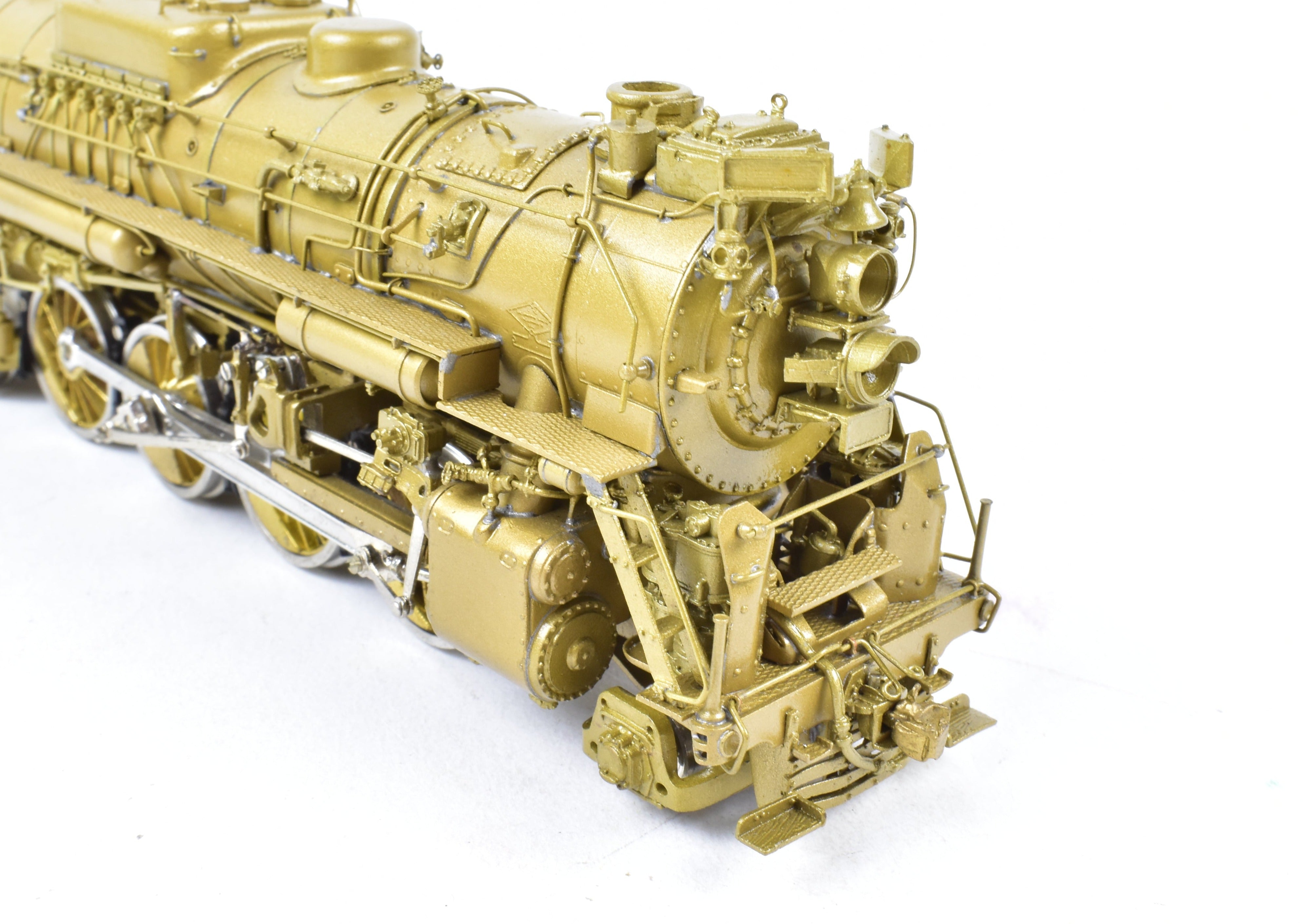 HO Scale Brass Model Train - Overland Models, Inc. NKP - Nickel Plate Road S-2 2-8-4 Berkshire Steam Locomotive Replica