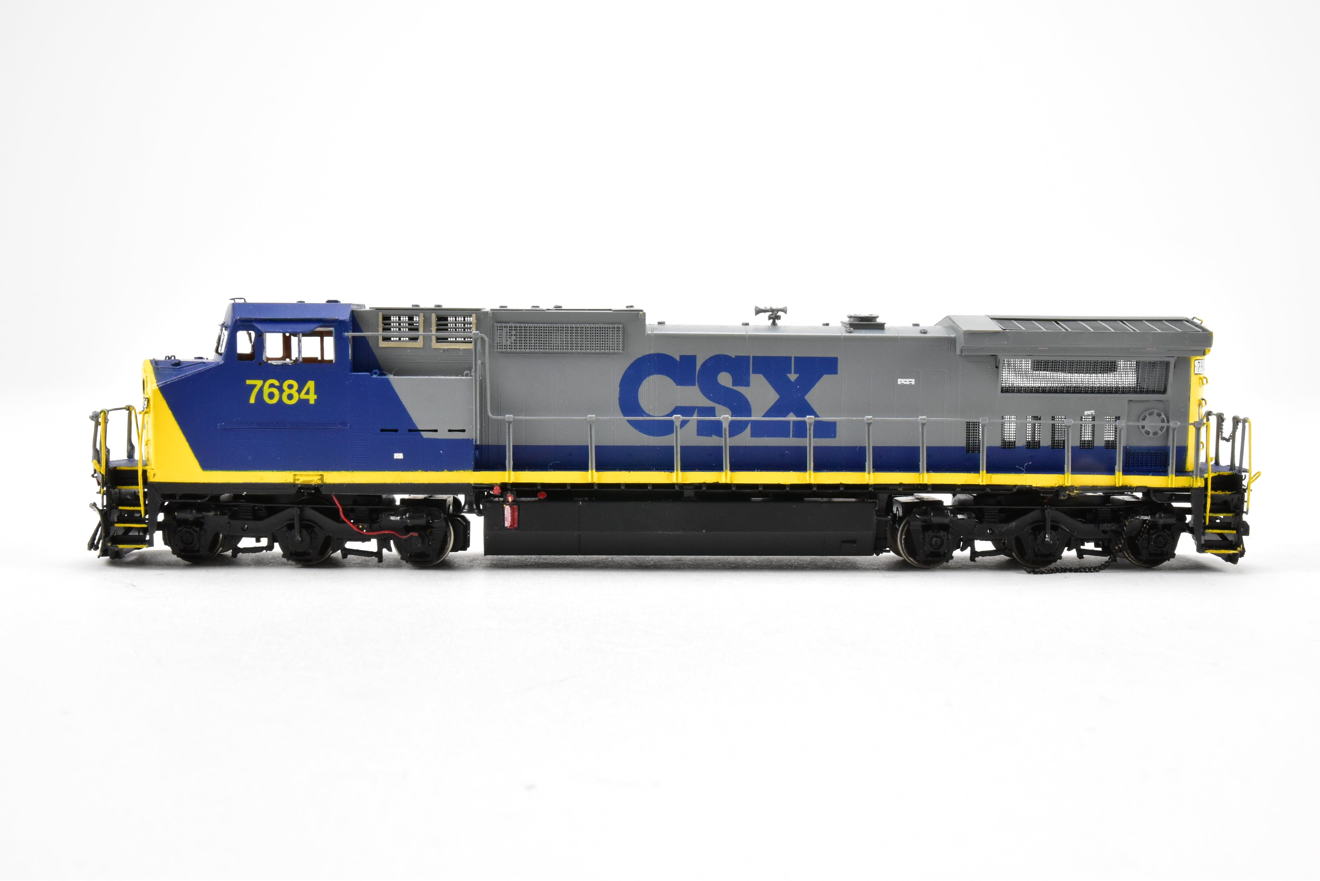 Brass OMI CSX Transportation GE CW40 - 8 Custom Painted #7684 by Overland Models