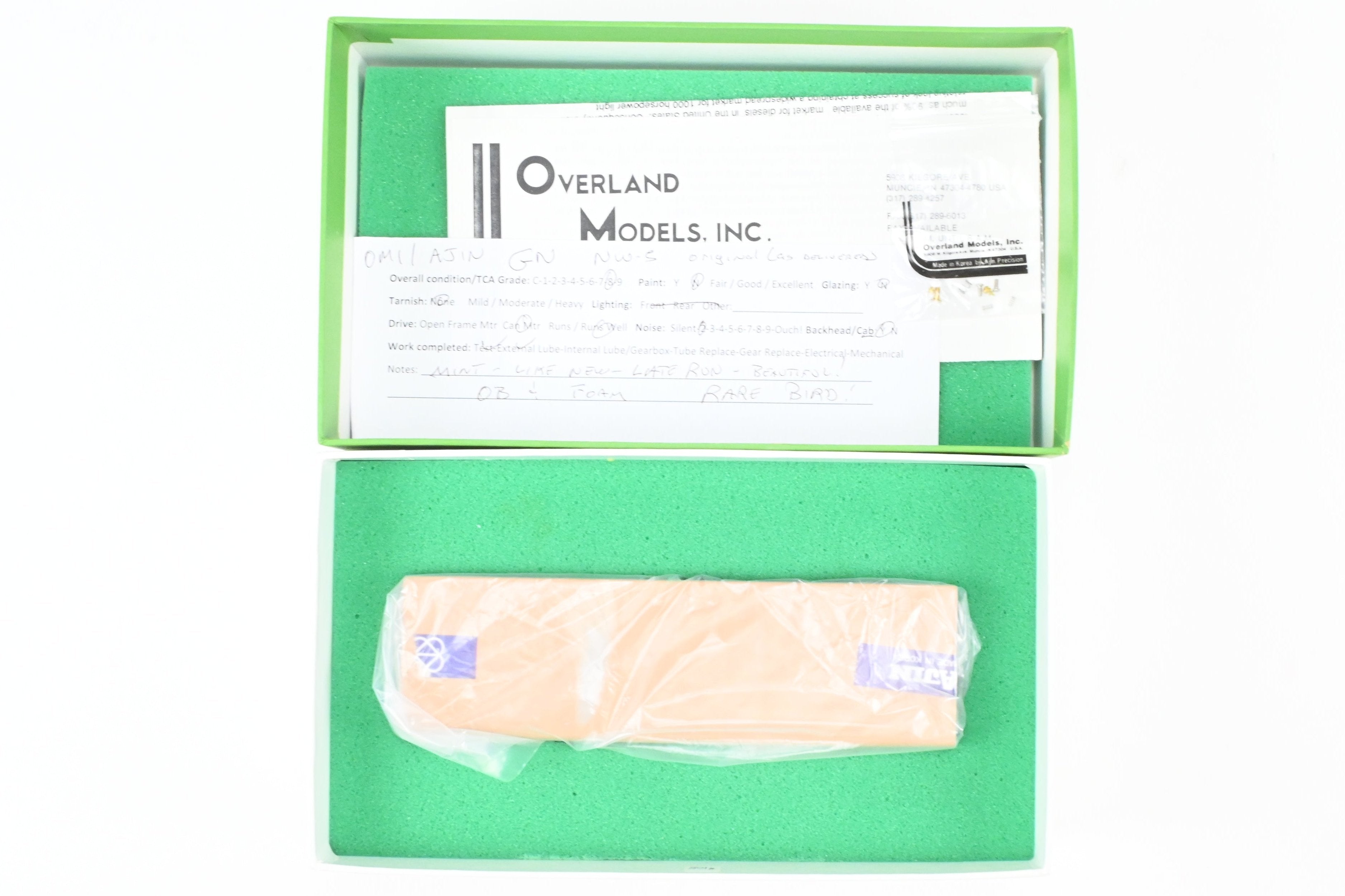 HO Brass OMI by Overland Models Inc. Great Northern EMD NW - 5 Original #186 - 195