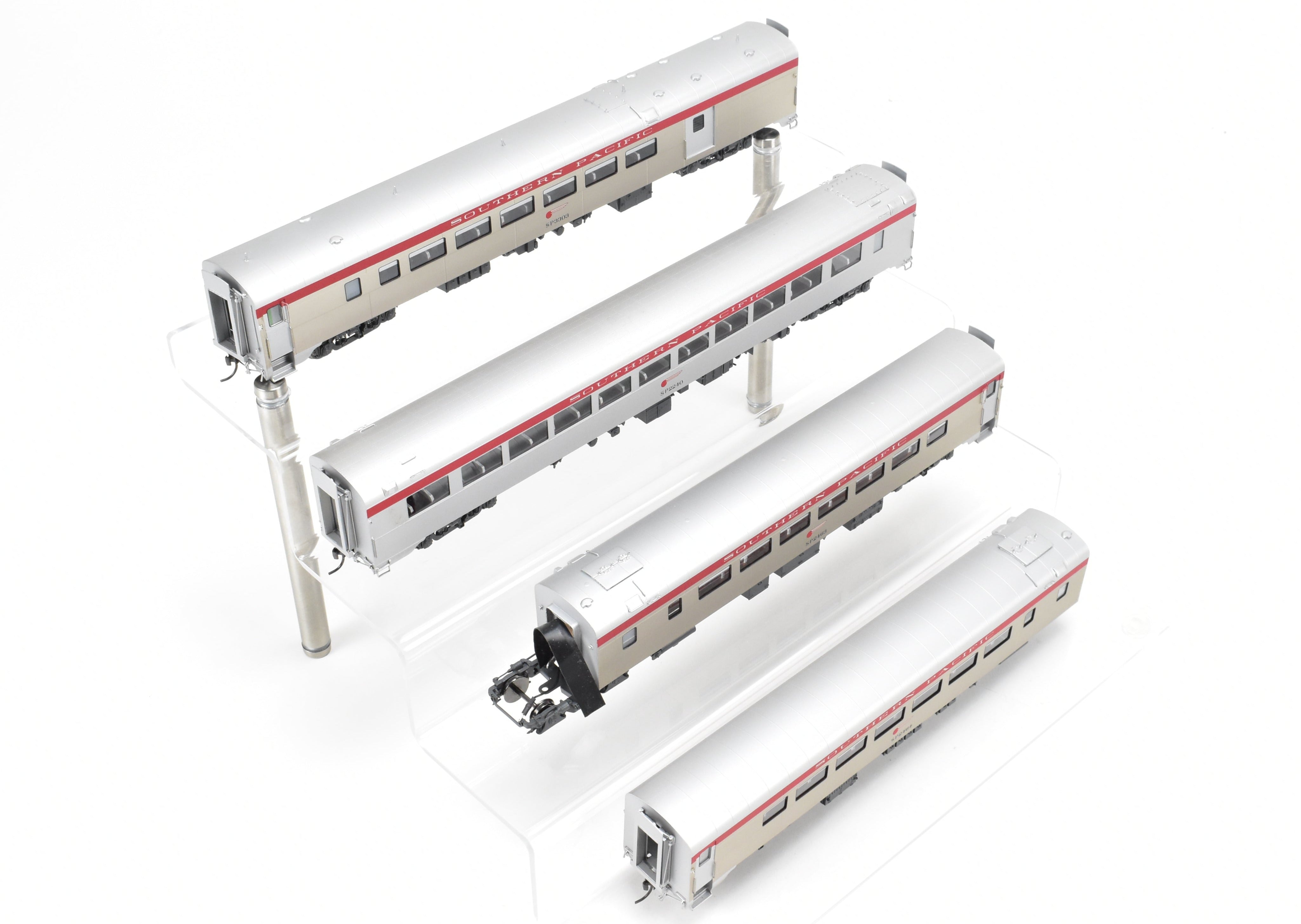 1960s HO Scale Brass SP Coast Daylight 10-Car Set by UTI