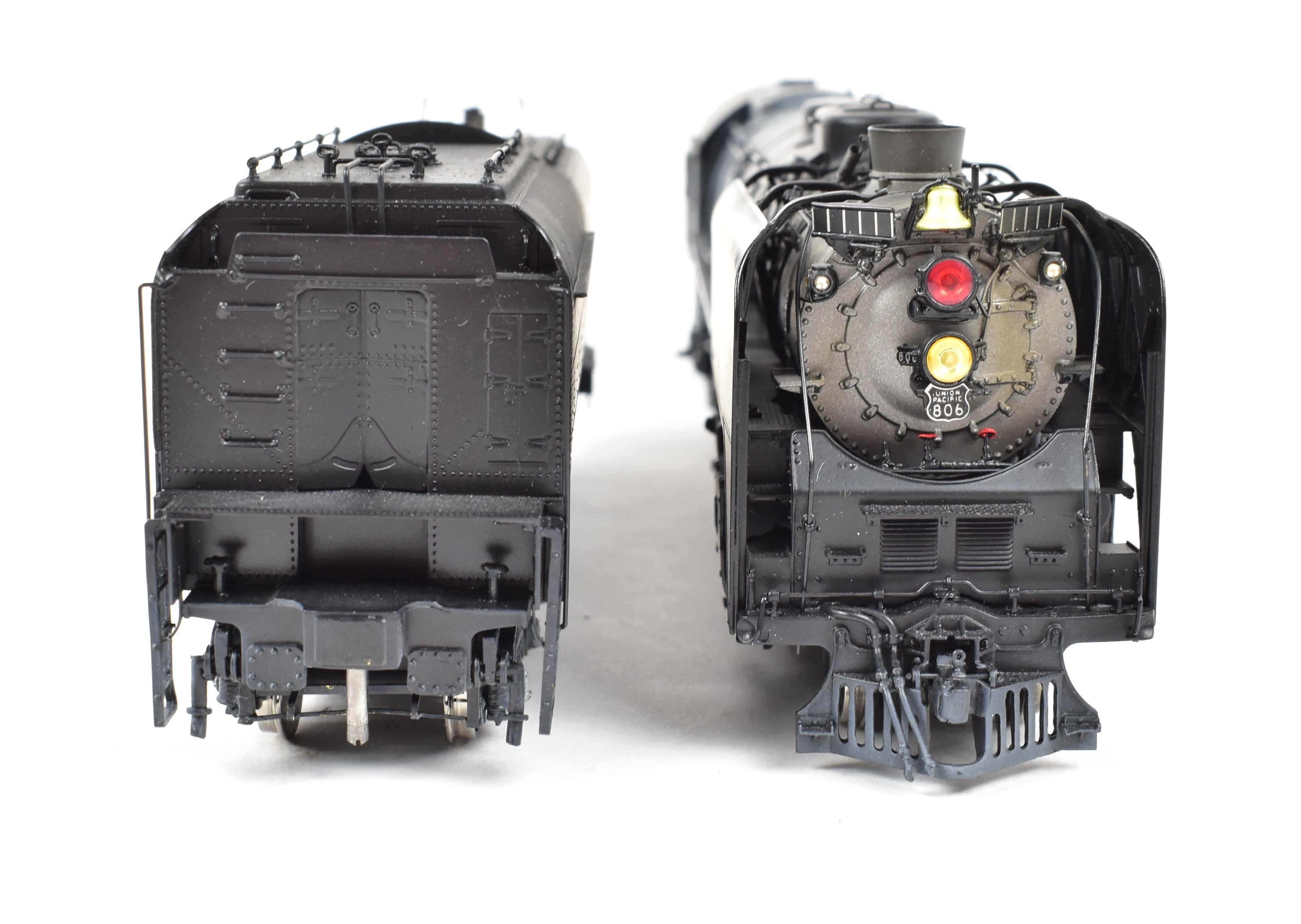 HO Scale Brass Model Train - Overland Models Inc. Union Pacific FEF - 1 4 - 8 - 4 Locomotive No. 806 with Light Weathering and Factory Painting