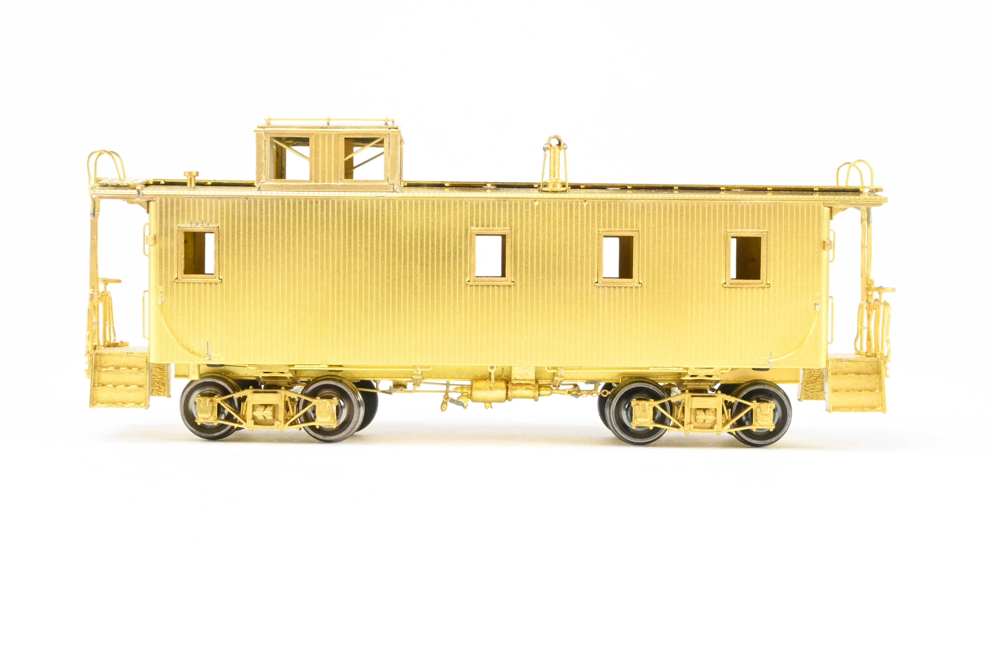 HO Scale Brass Interurban Wood Caboose with Cupola - OMI (Overland Models, Inc.) CNS&M - North Shore Line, Models #1002 - 1005