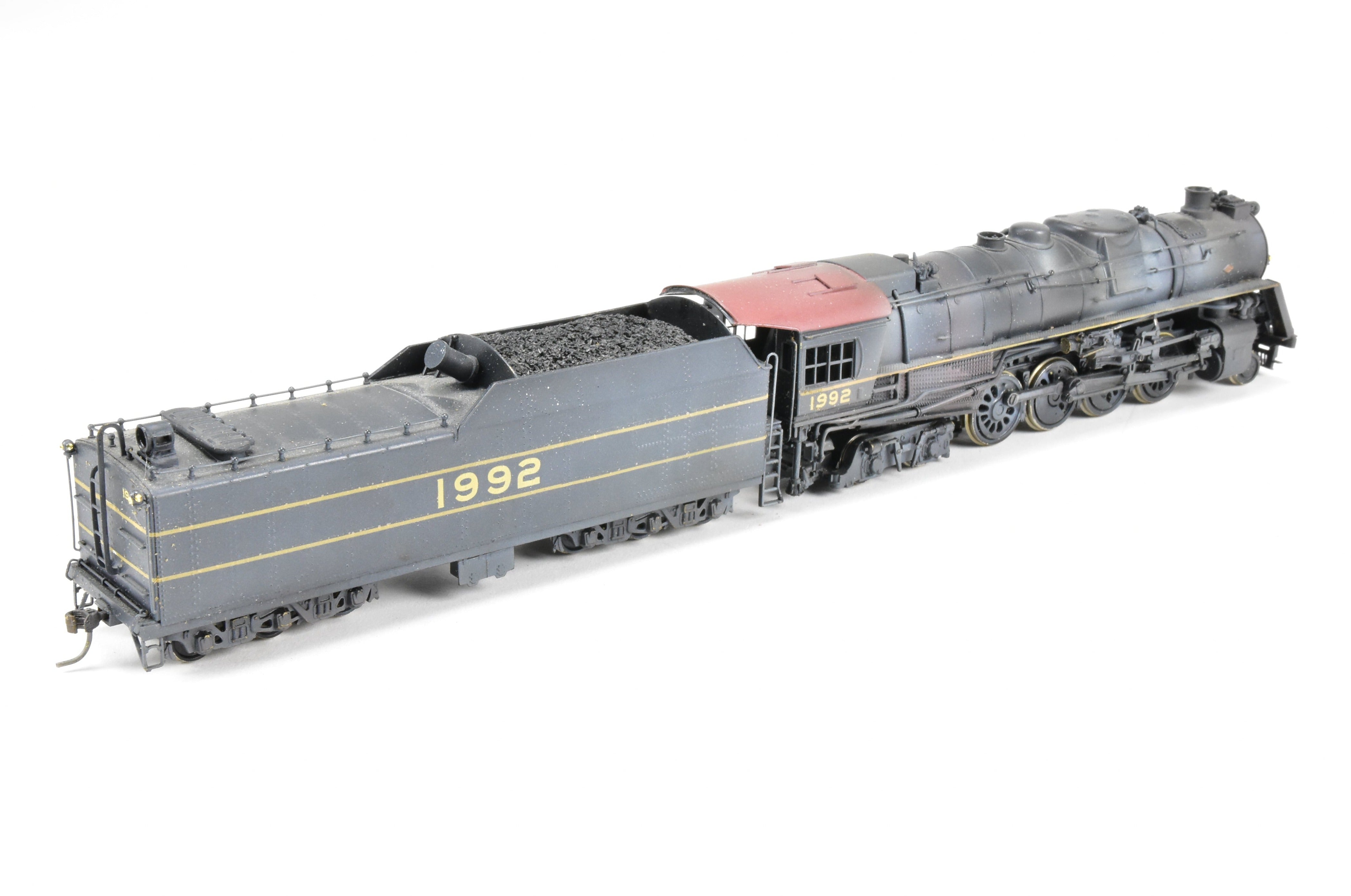HO Scale Brass Westside Model Co. Weathered L&N 2-8-4 Berkshire CP No. 1992
