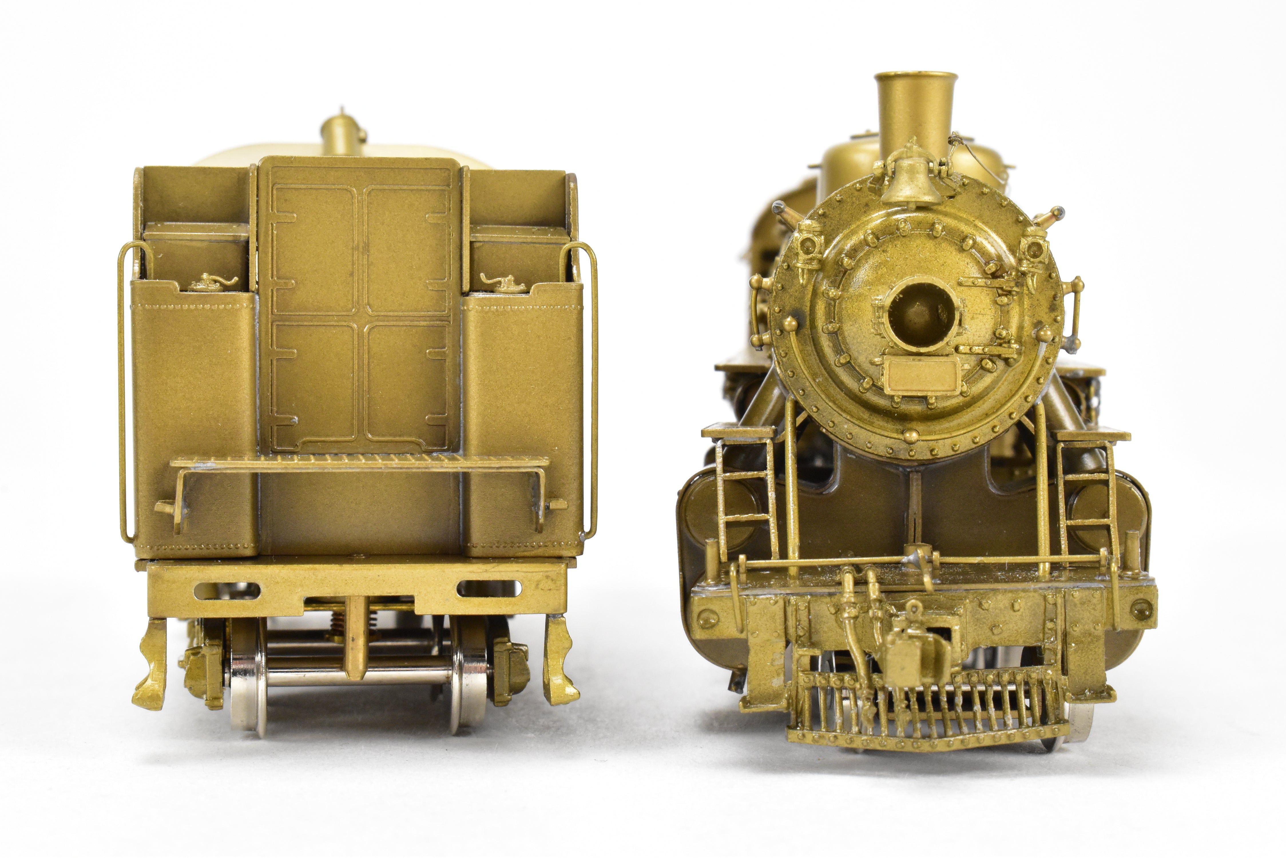 High - Quality HO Scale Brass Pacific Fast Mail (PFM) United States Railway Administration (USRA) 2 - 8 - 2 Light Class Mikado Locomotive Model from 1977 Run, Sold As - Is