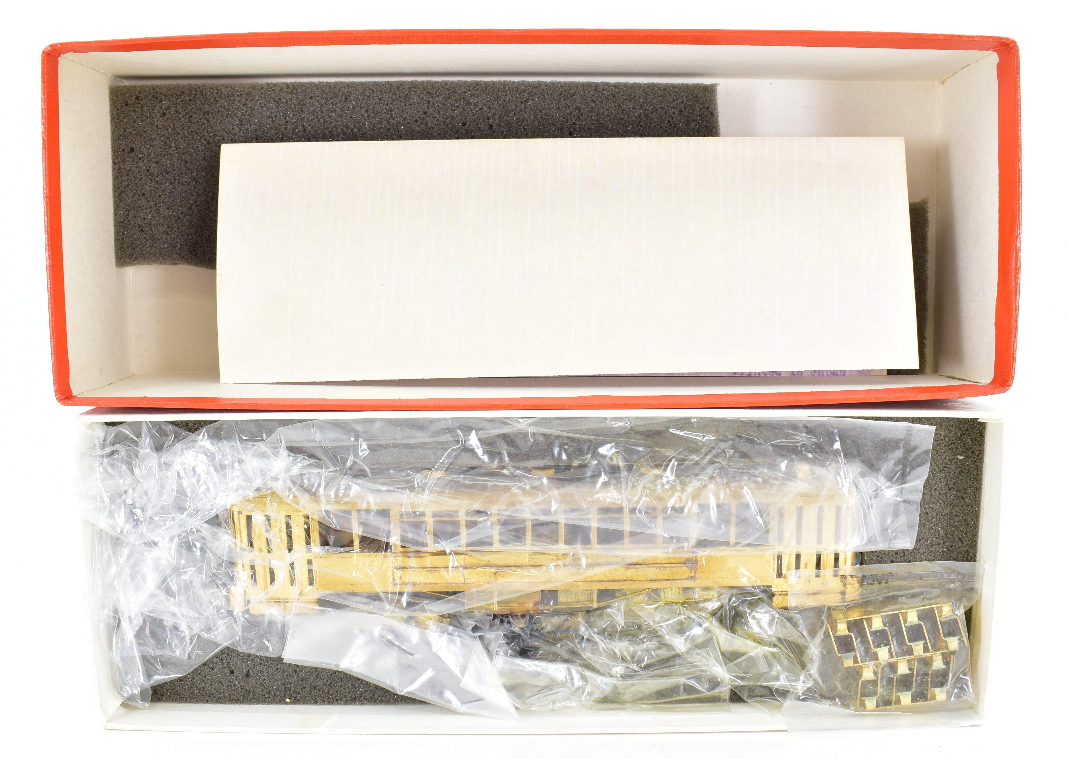 HO Scale Brass Model S. Soho & Co. LARY - Los Angeles Railway Type F - 4 Streetcar Assembly Kit