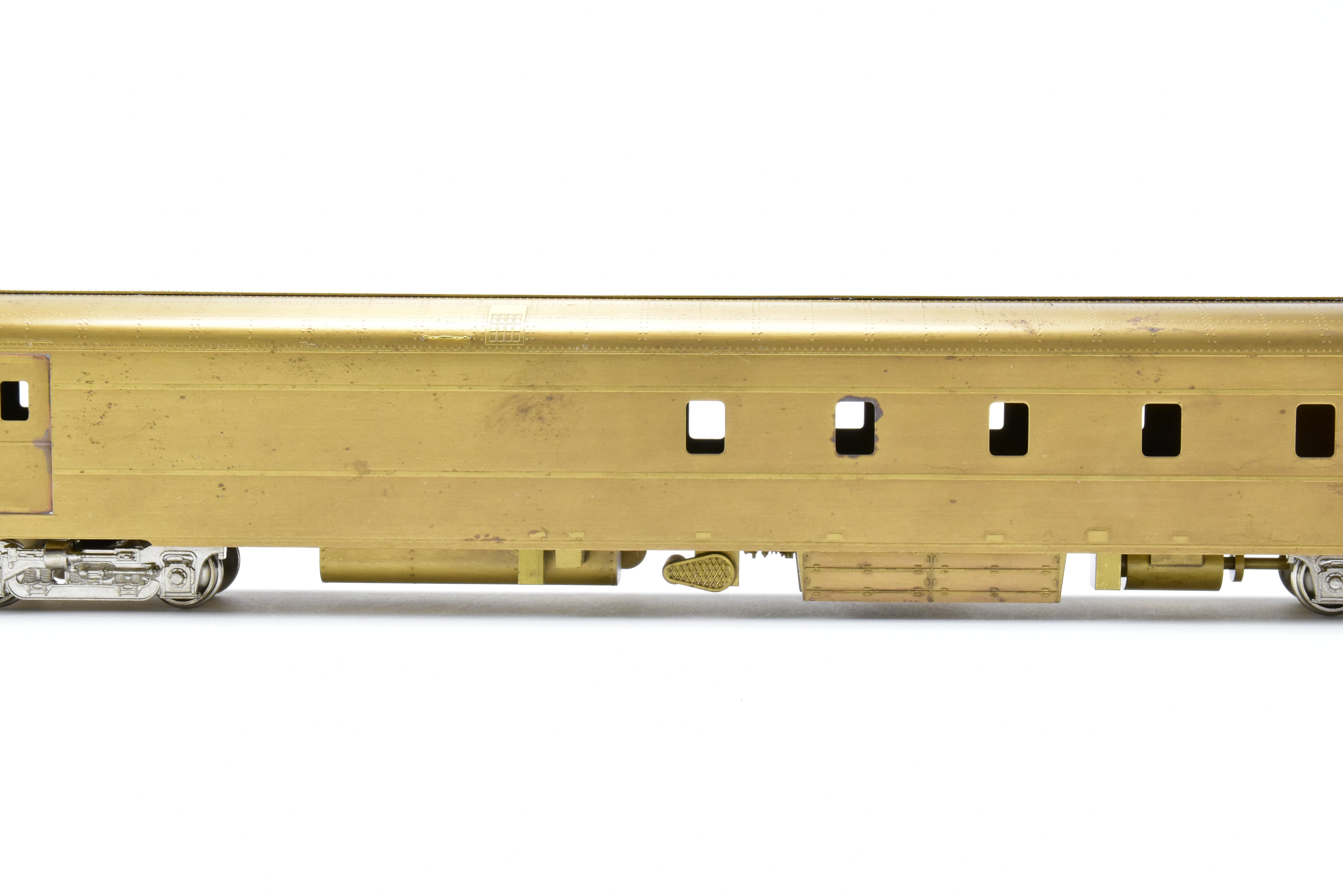 HO Scale Brass Union Pacific #6000 Baggage Dormitory Car Imported by S. Soho & Co., Model Built by Kumata in Japan