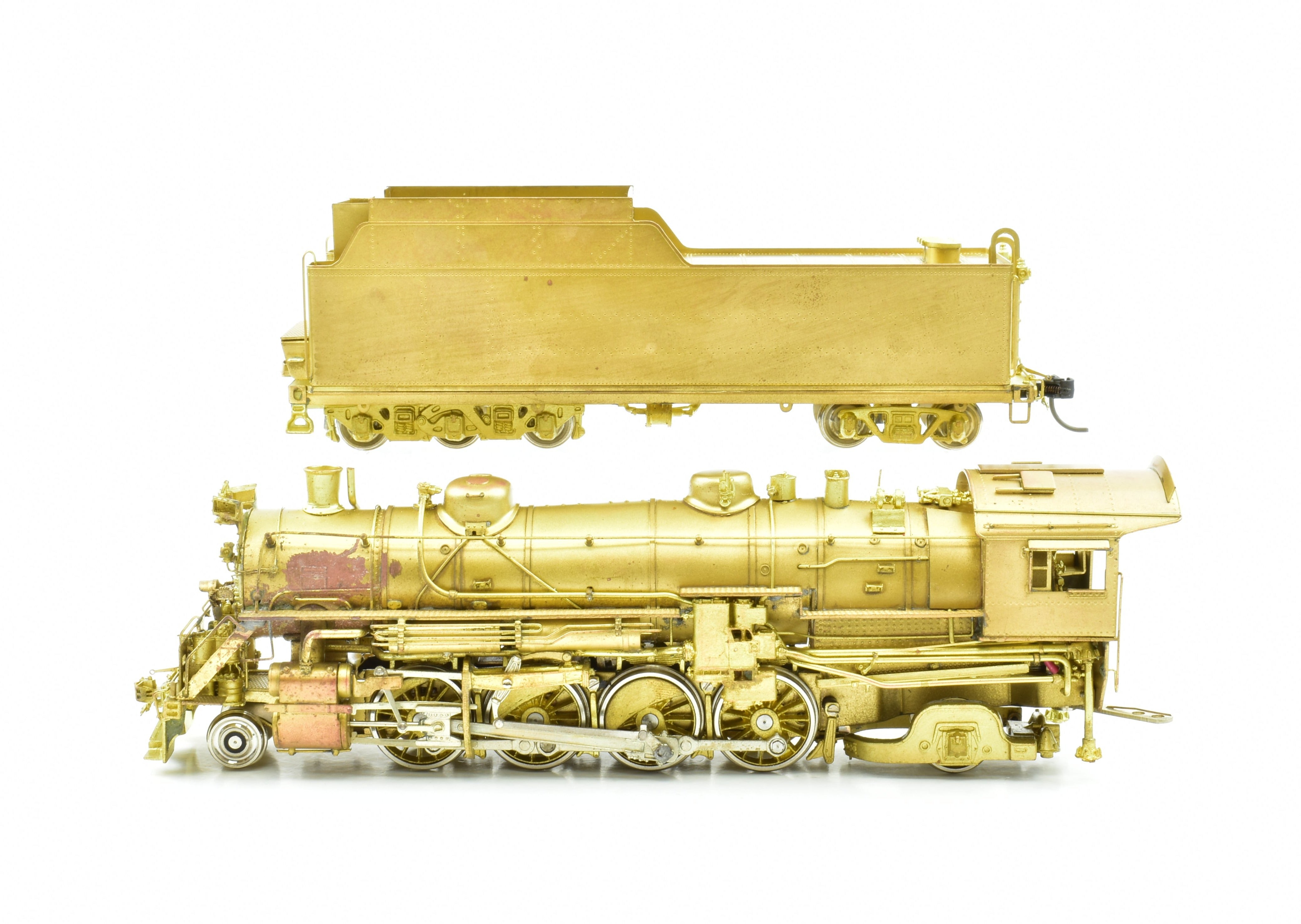 HO Brass Key Imports NKP Nickel Plate Road H-6d 2-8-2 Mikado Locomotives #617 & #631