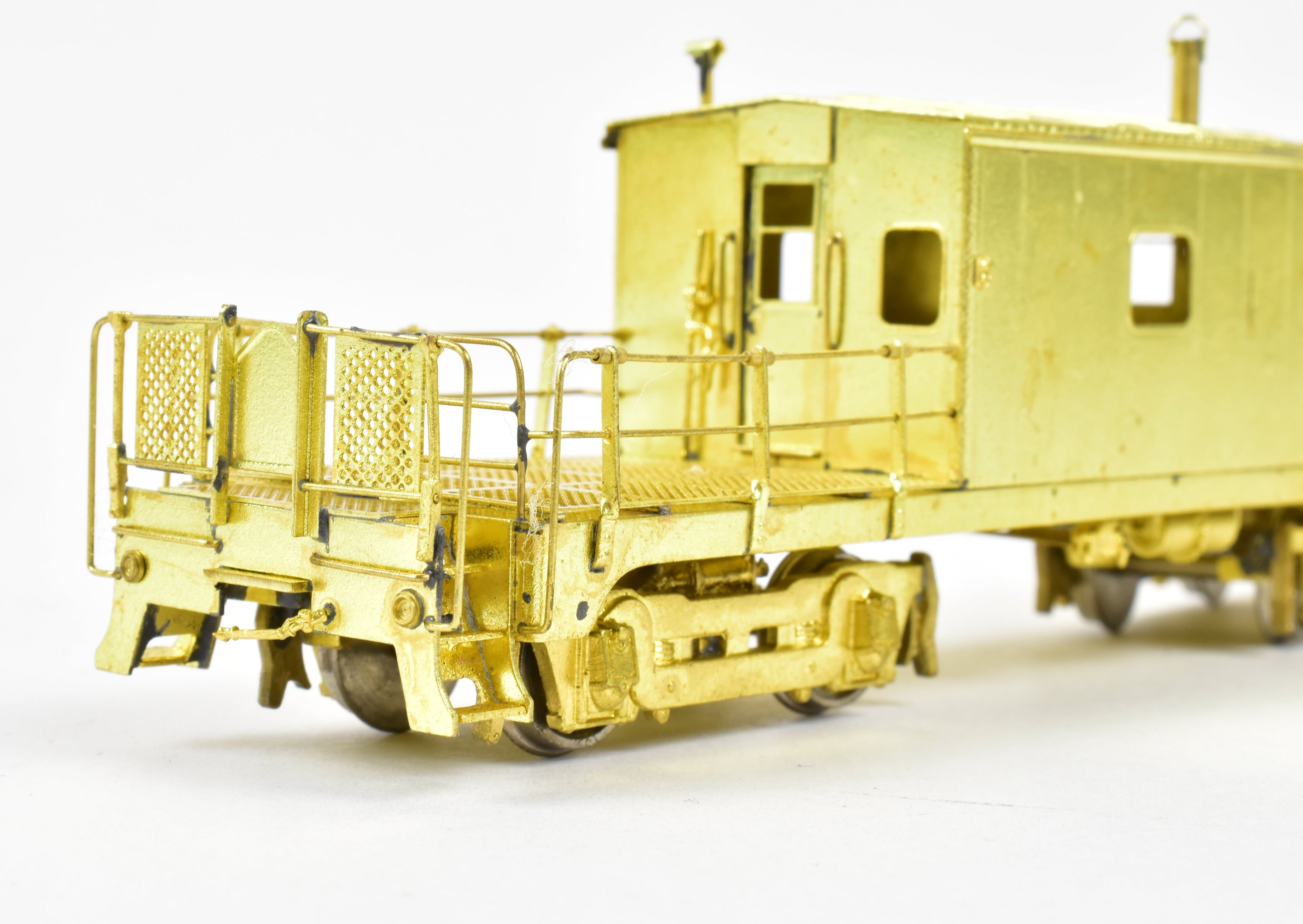 HO Brass OMI Great Northern Transfer Caboose X177 - X180 by Overland Models