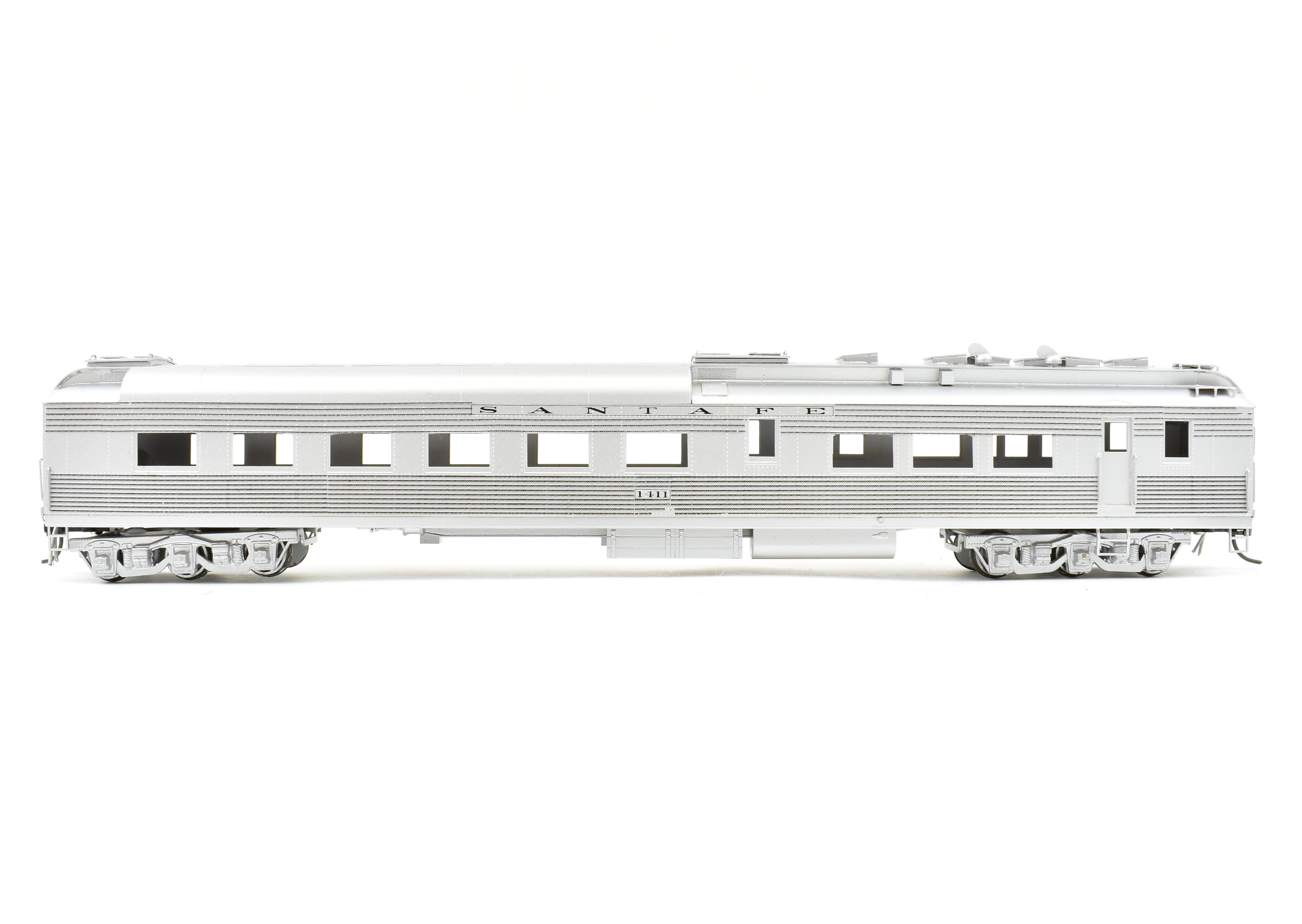 HO Scale Brass ATSF - Santa Fe Custom Painted Heavyweight Diner #1411