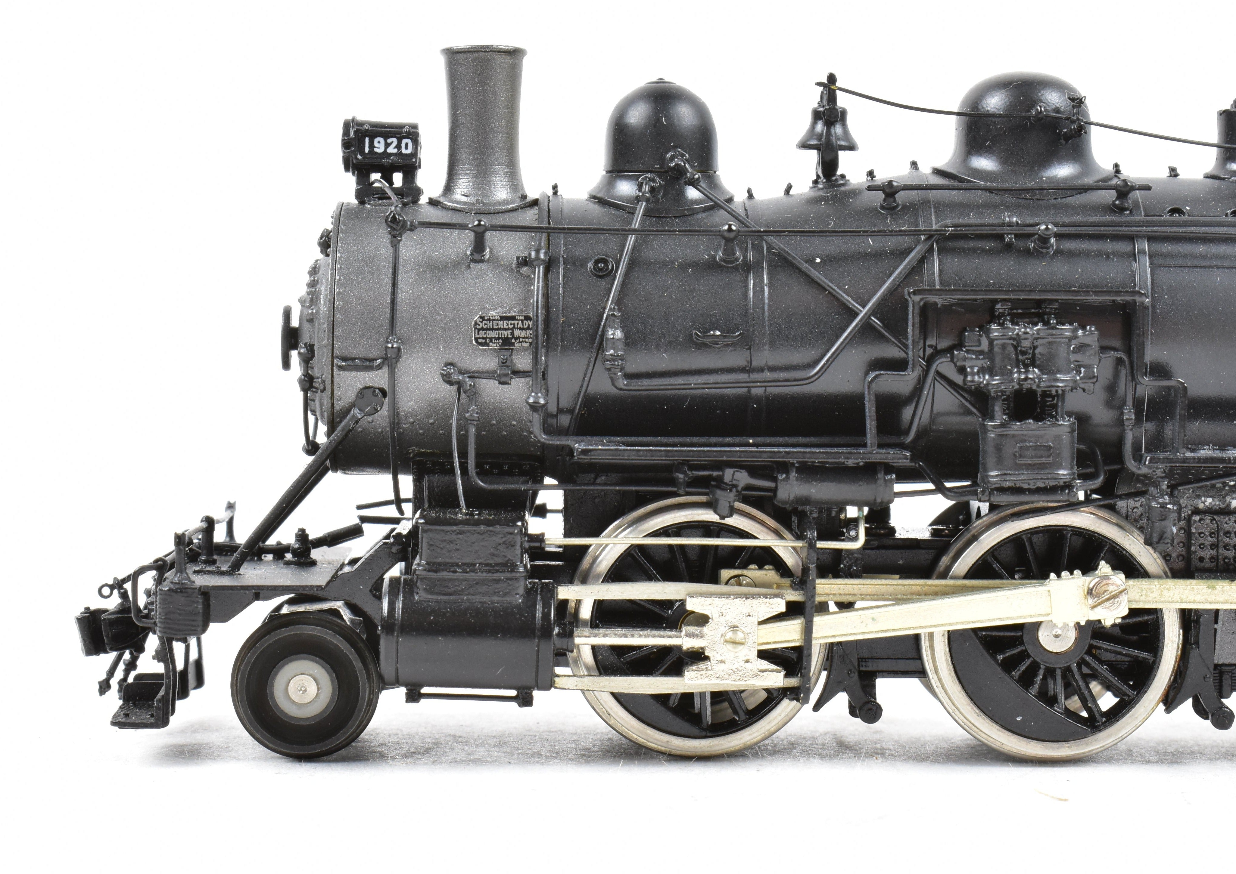 HO Scale Brass Model Train Key Imports from NYC - New York Central E-1D 2-6-0 Mogul Locomotive with Factory Painting