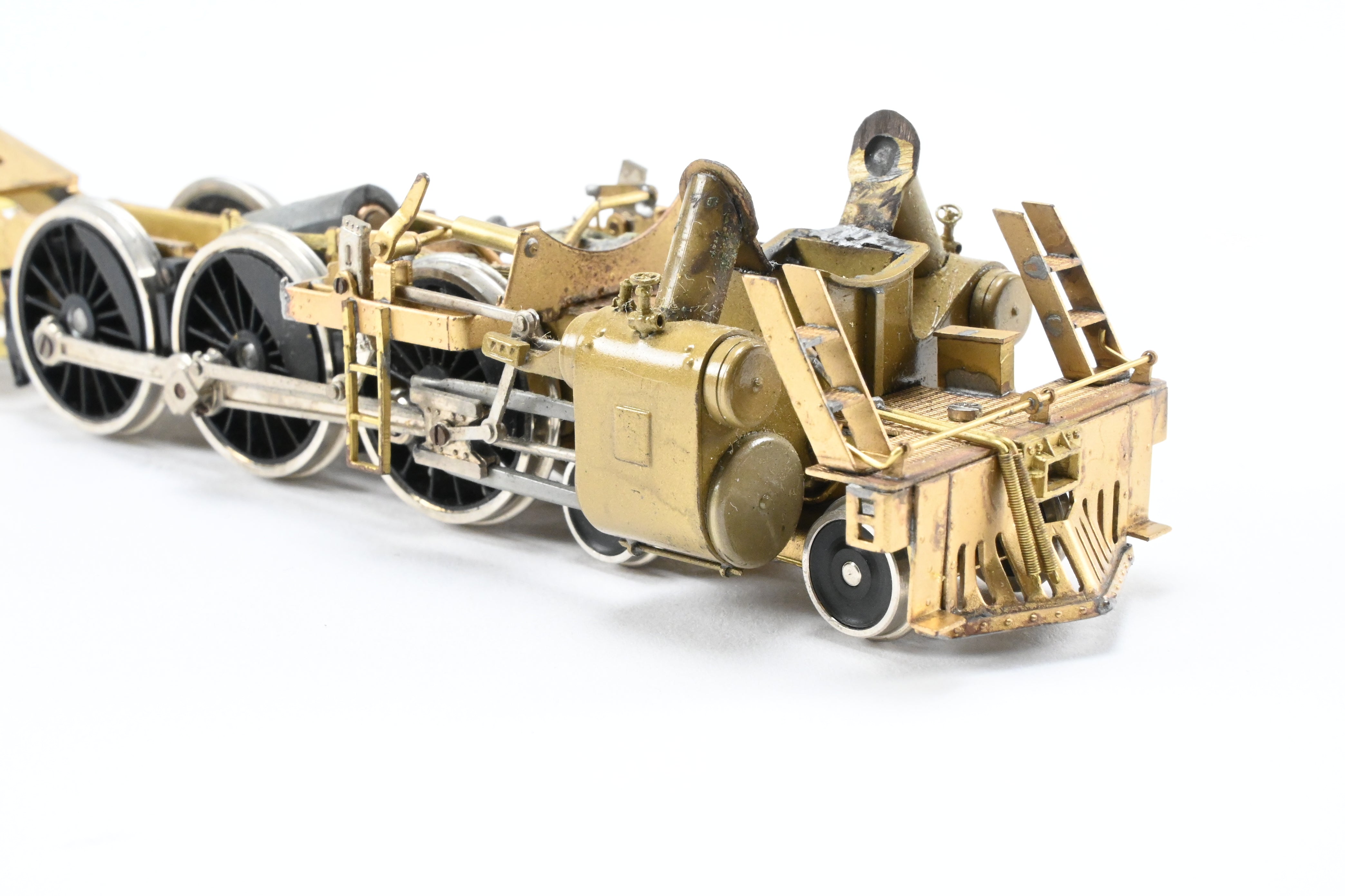 HO Scale Brass Hallmark Models MKT - Missouri Kansas Texas 4-6-2 H-3A Pacific Steam Locomotive Chassis Mechanism (Without Motor)