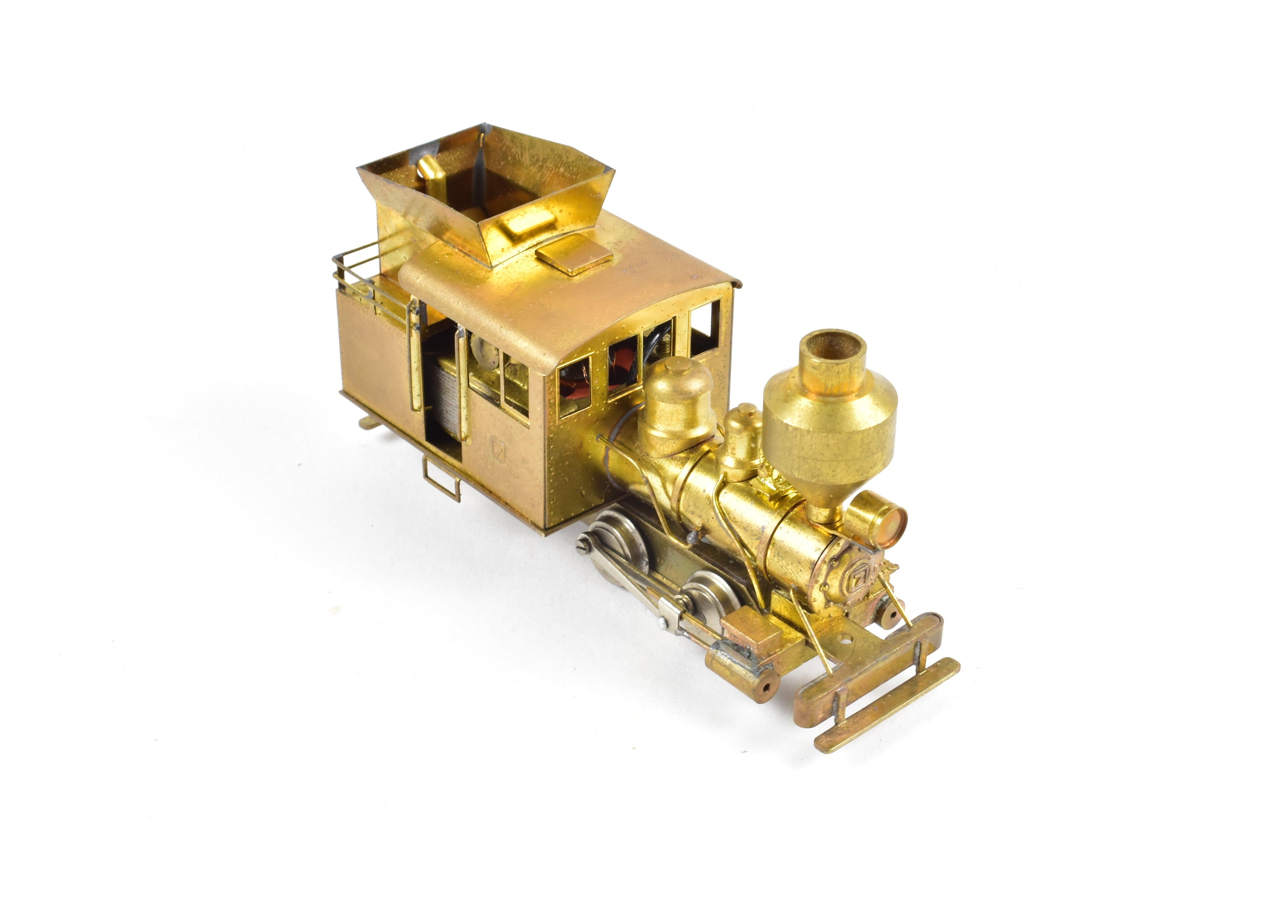 1978 HOn3 Brass Westside Model Co. Baldwin 0-4-2T Logging Locomotive Model