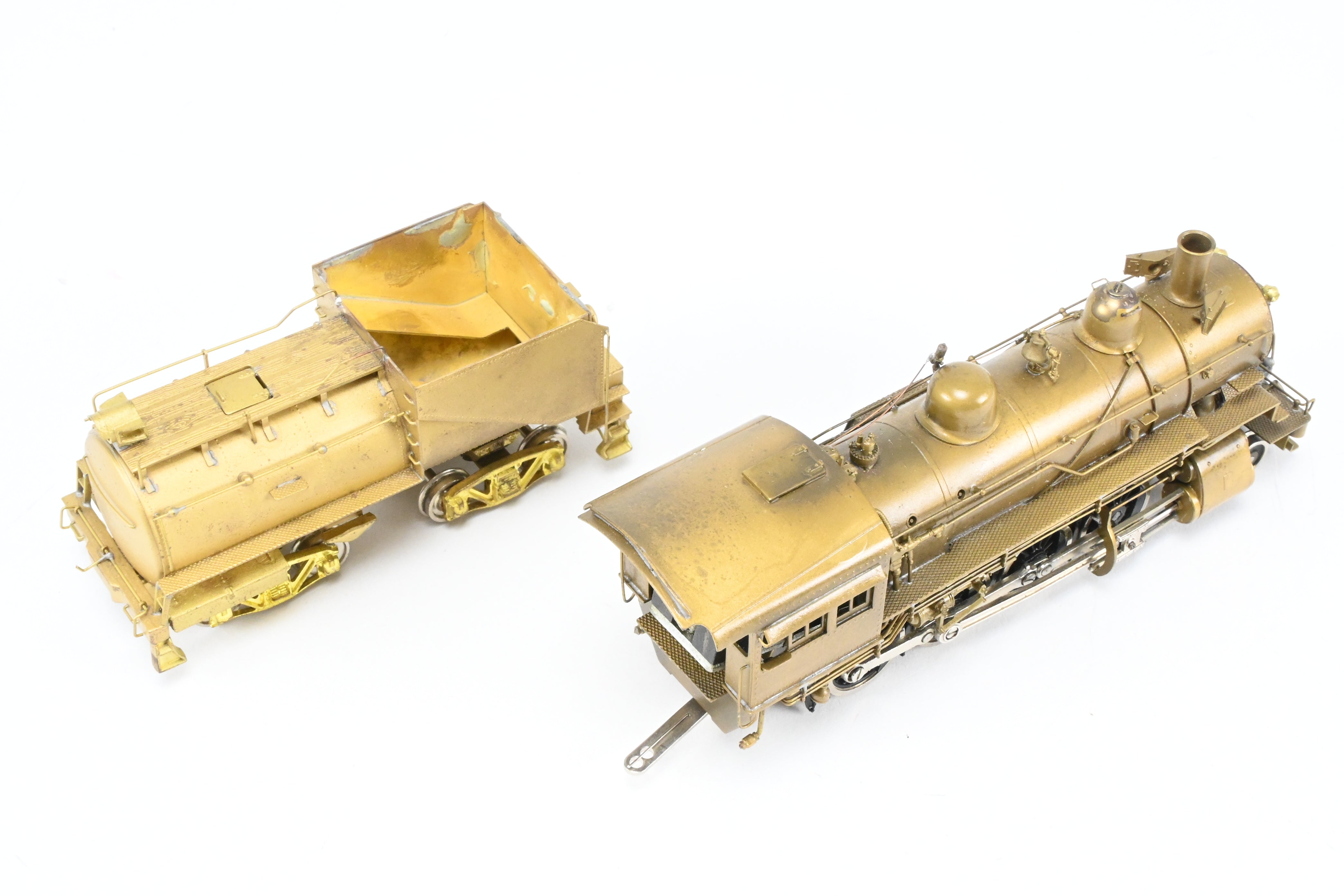 HO Scale Brass PFM United UP Union Pacific 2-8-0 Model with Aftermarket Tender