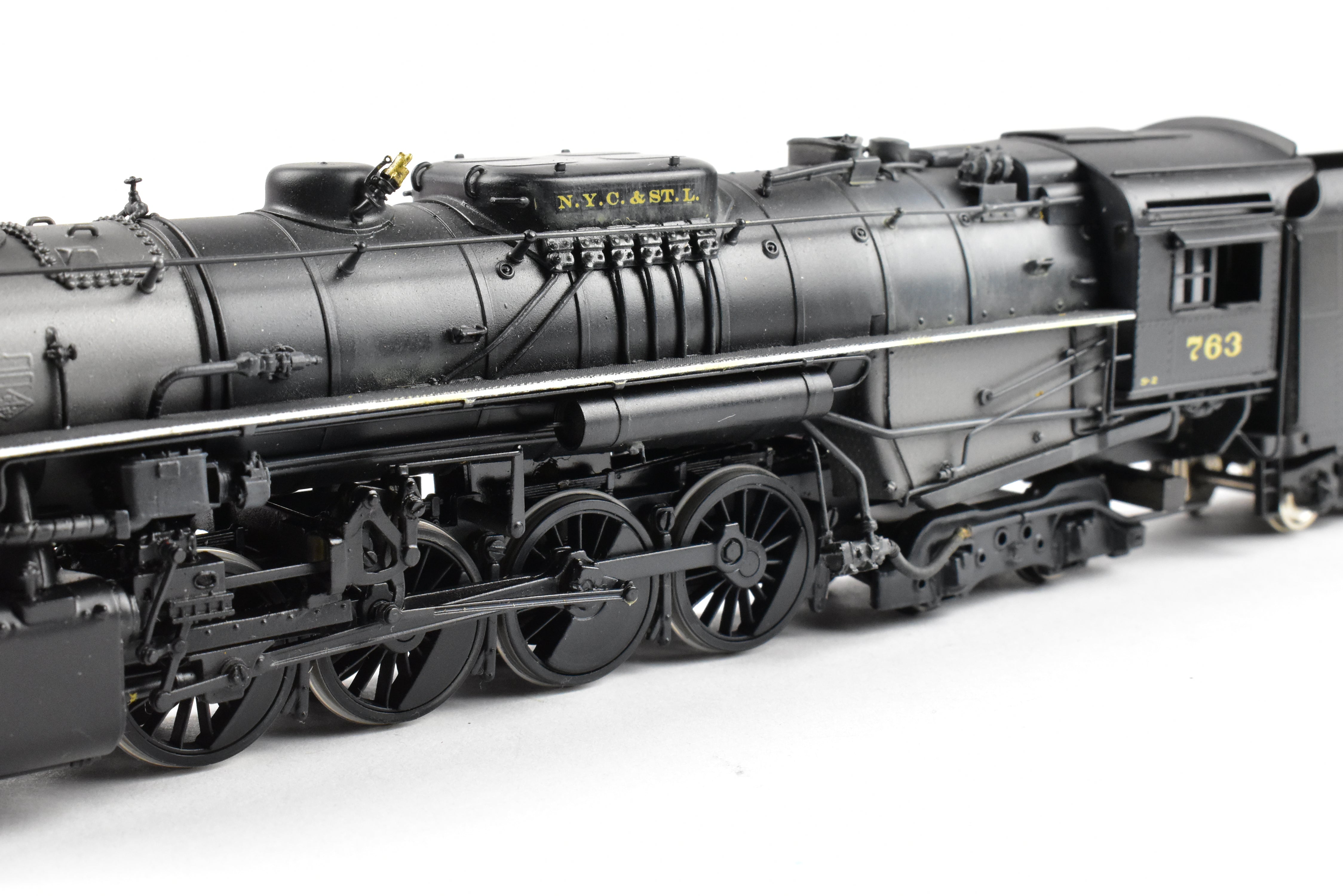 HO Brass Key Imports NKP Nickel Plate Road Weathered S-2/3 Class 2-8-4 Berkshire CP Model