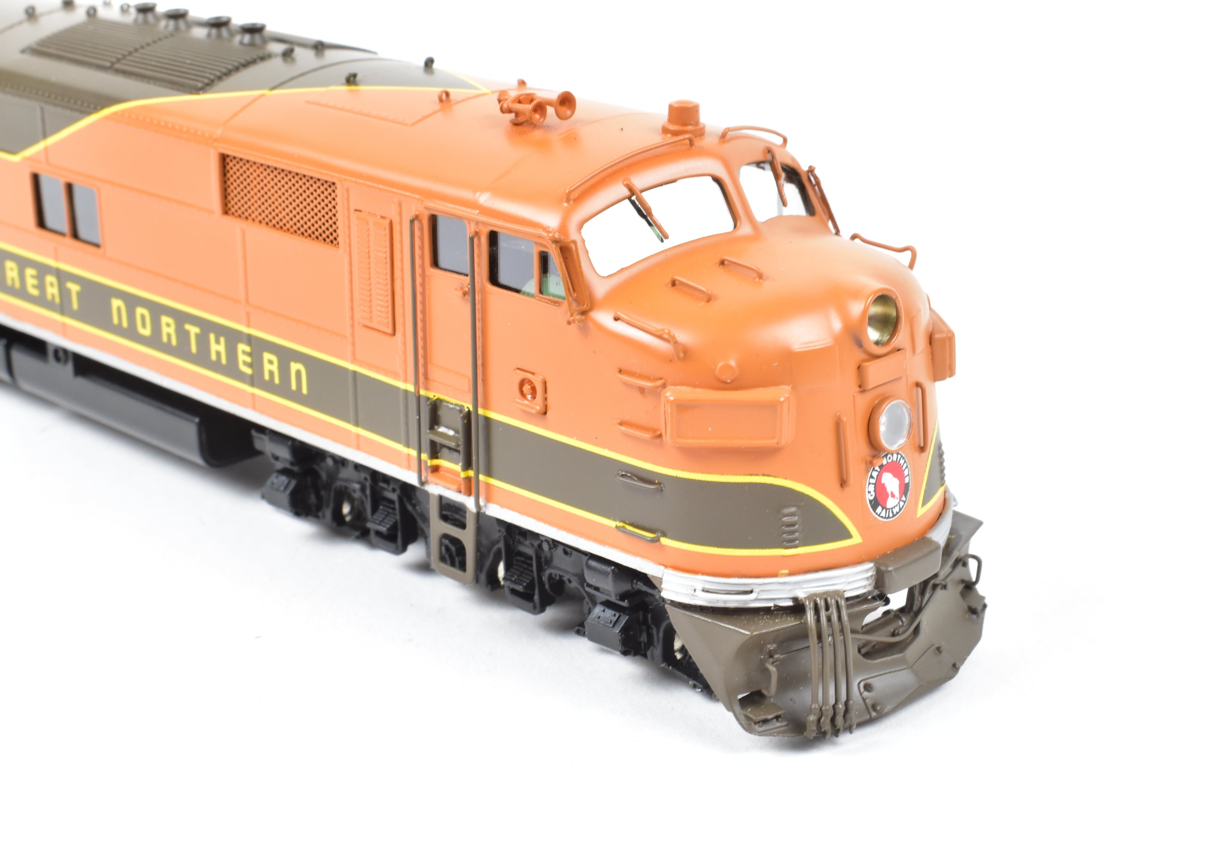 HO Scale Brass Model Train - Oriental Limited GN - Great Northern EMD E7A 2000 HP FP Empire Builder Replica